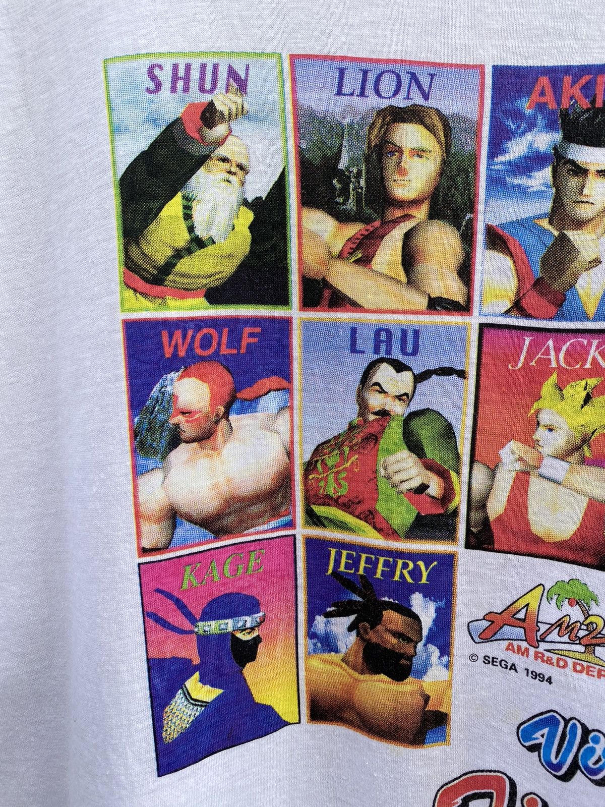 Playstation × Vintage vintage rare 90s playstation SEGA virtua fighter 2 game tee Size US L / EU 52-54 / 3 - 5 Thumbnail