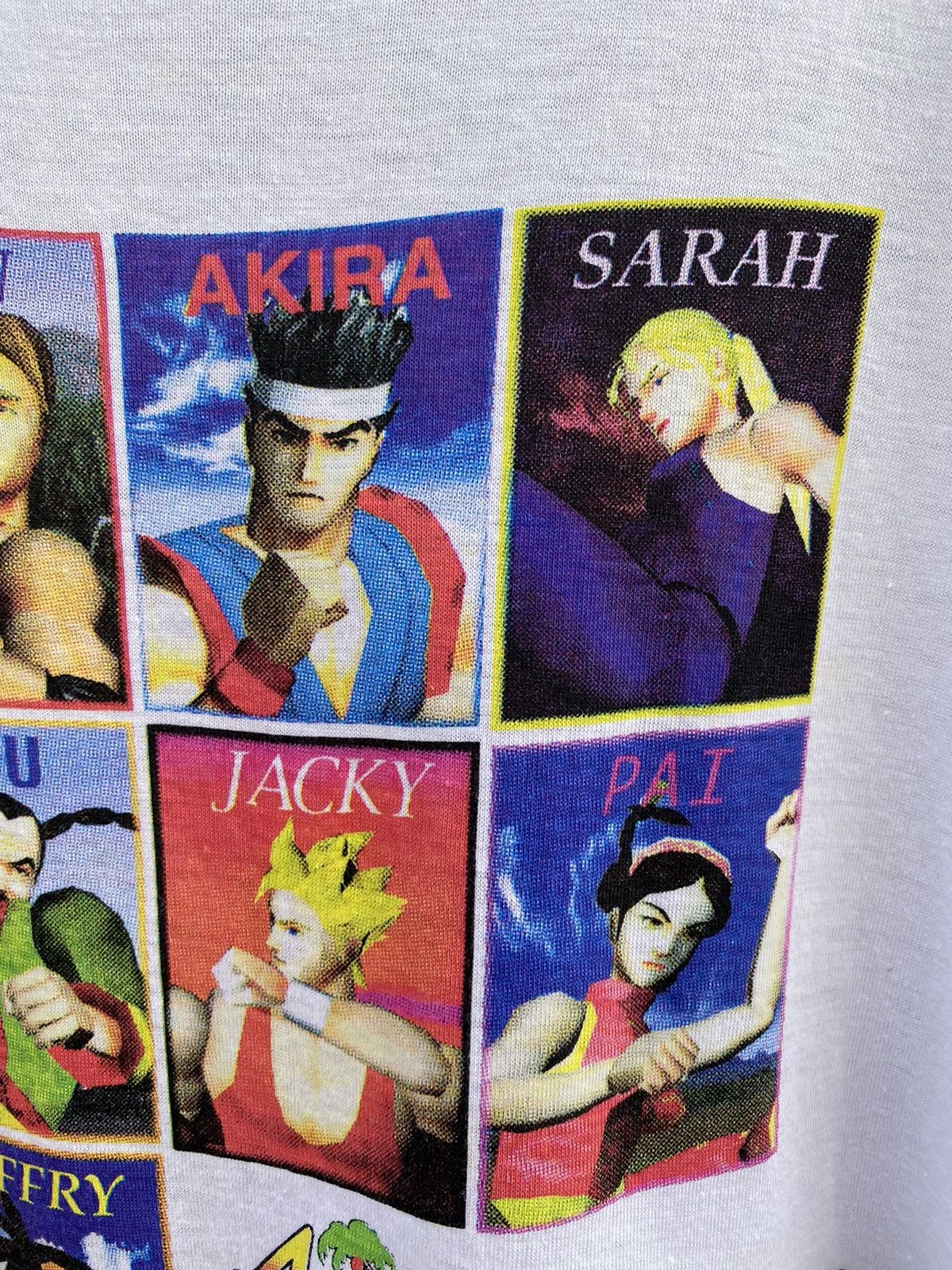 Playstation × Vintage vintage rare 90s playstation SEGA virtua fighter 2 game tee Size US L / EU 52-54 / 3 - 4 Thumbnail