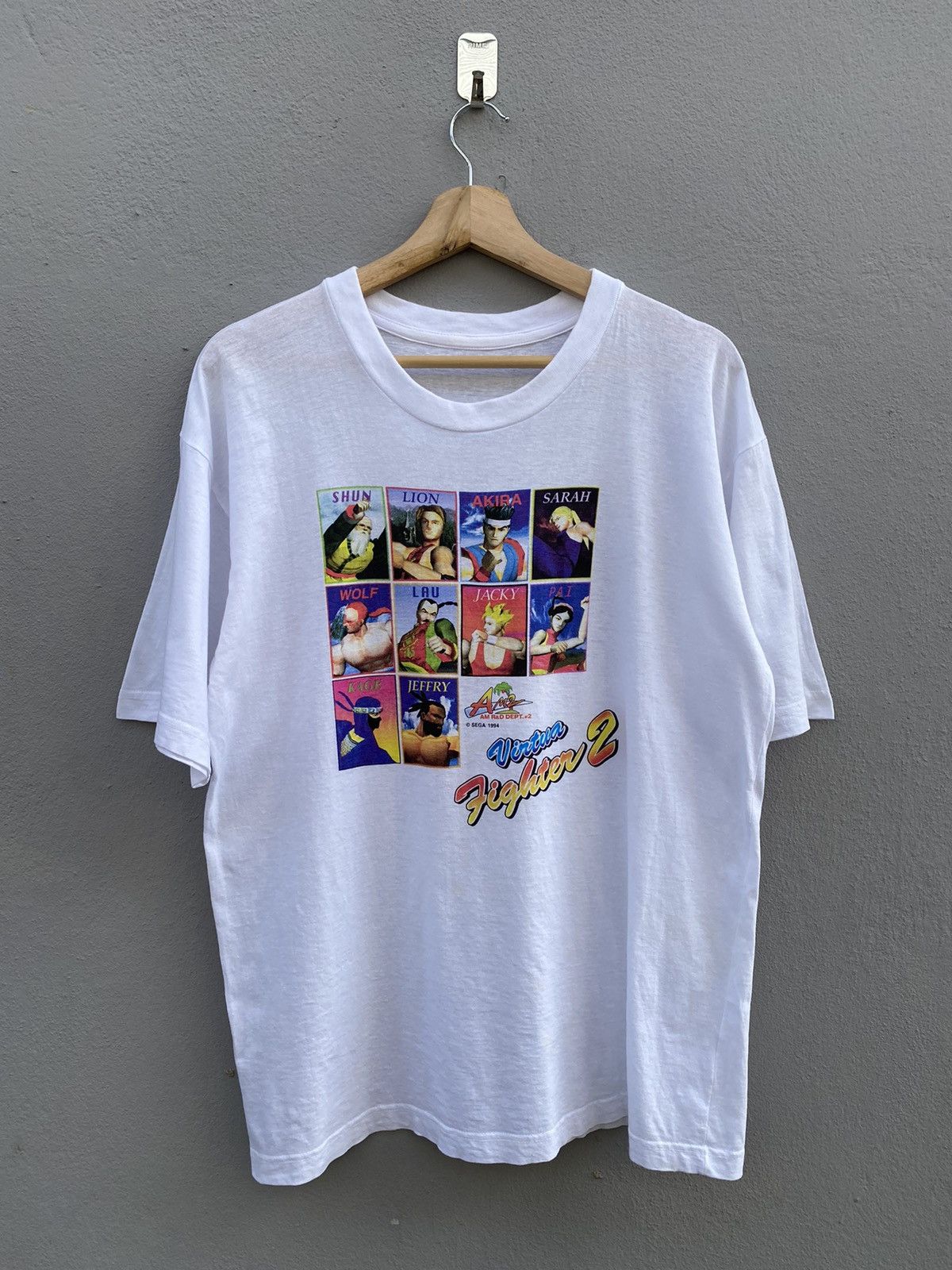 Playstation × Vintage vintage rare 90s playstation SEGA virtua fighter 2 game tee Size US L / EU 52-54 / 3 - 1 Thumbnail