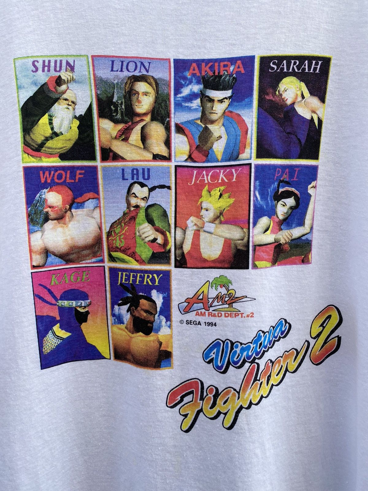 Playstation × Vintage vintage rare 90s playstation SEGA virtua fighter 2 game tee Size US L / EU 52-54 / 3 - 3 Thumbnail