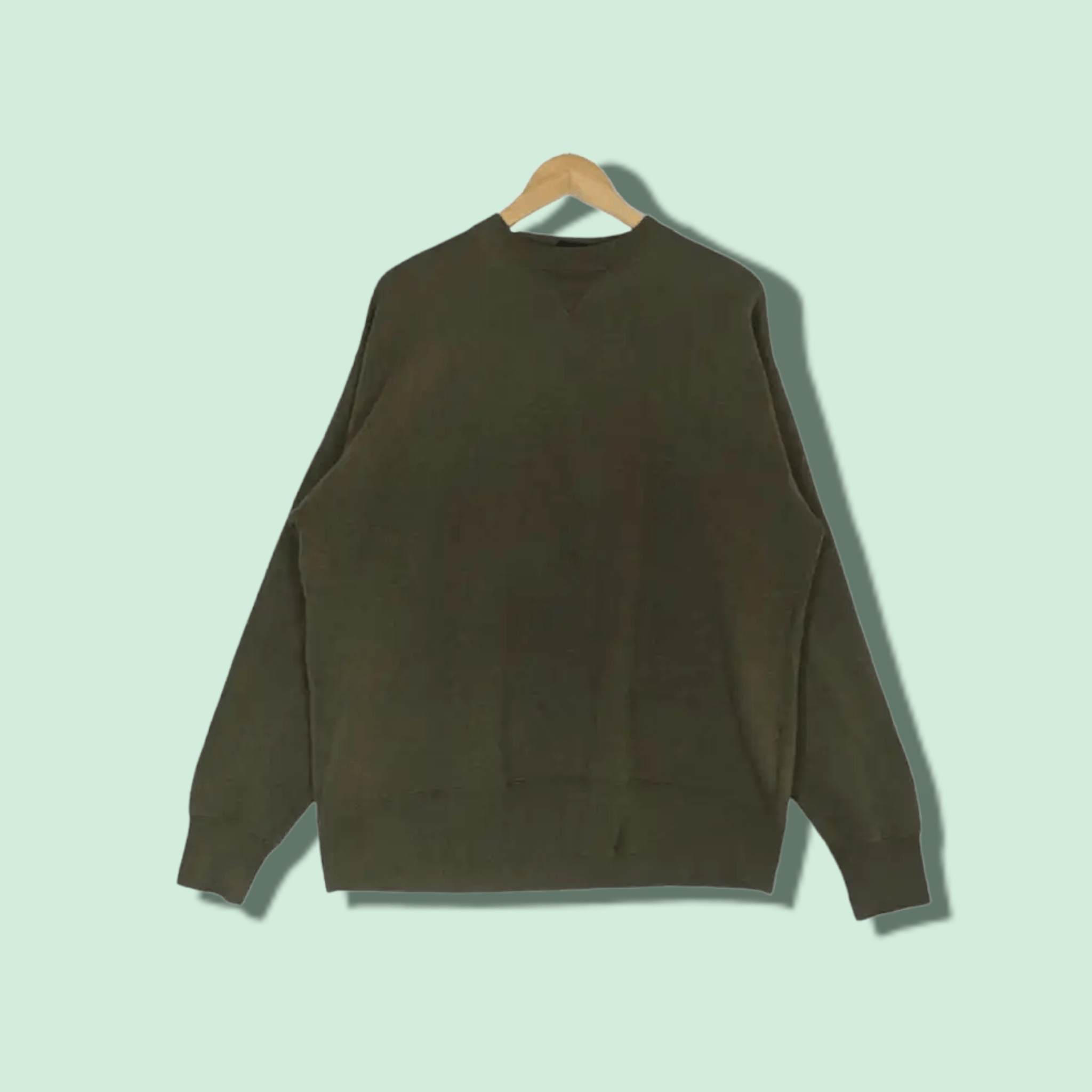 Japanese Brand Japan BEAMERE Plain Crewneck Jumper Sweatshirt Size US XL / EU 56 / 4 - 1 Thumbnail