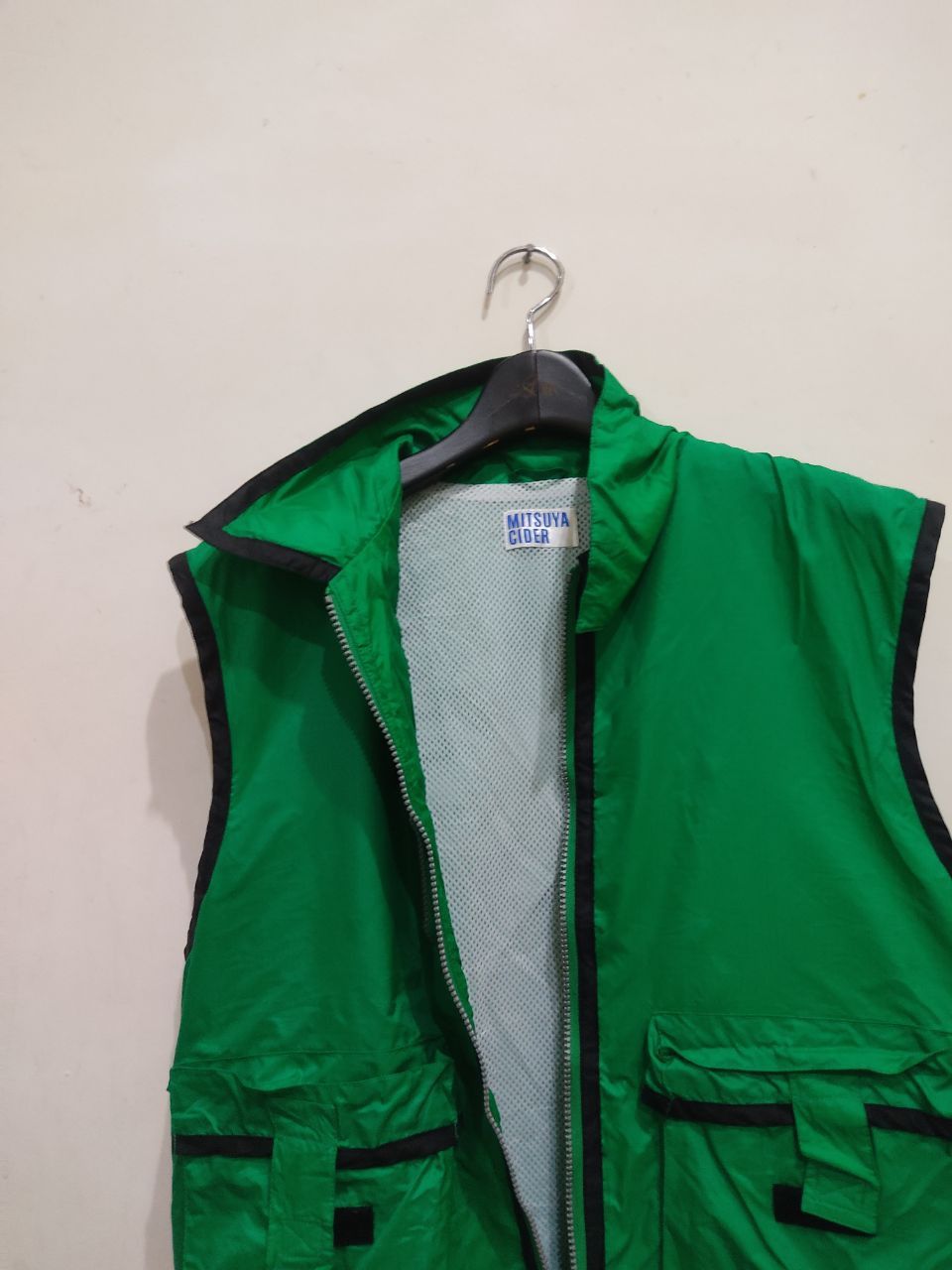 Japanese Brand Vintage Green Tactical Utilities Mitsuya Cider Vest Size US L / EU 52-54 / 3 - 6 Thumbnail