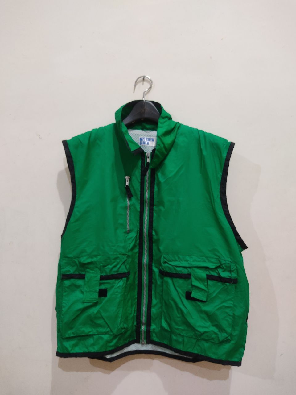 Japanese Brand Vintage Green Tactical Utilities Mitsuya Cider Vest Size US L / EU 52-54 / 3 - 1 Thumbnail