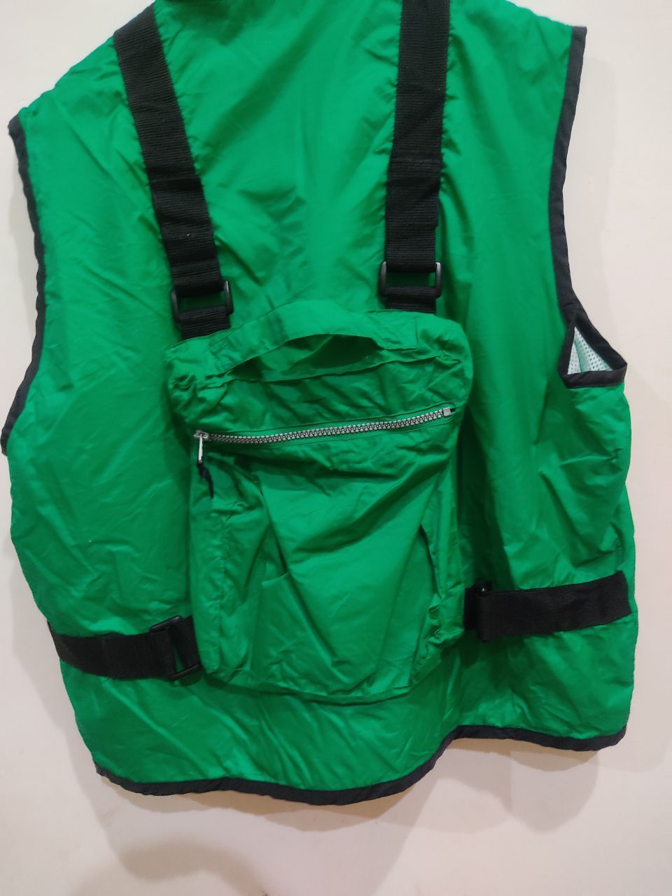Japanese Brand Vintage Green Tactical Utilities Mitsuya Cider Vest Size US L / EU 52-54 / 3 - 3 Thumbnail