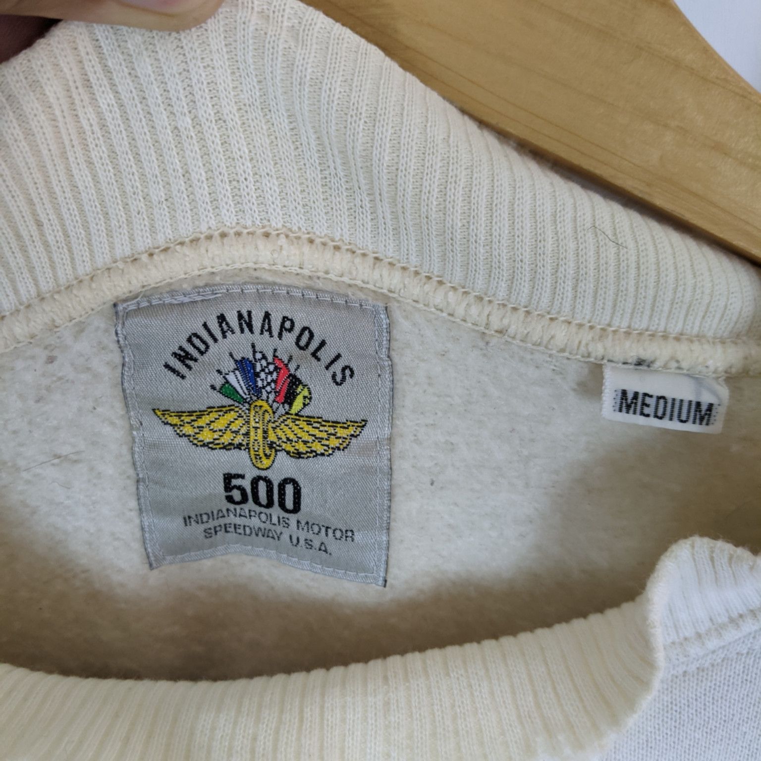 Japanese Brand INDIANAPOLIS Indy 500 Jumper Sweatshirt Size M / US 6-8 / IT 42-44 - 10 Thumbnail