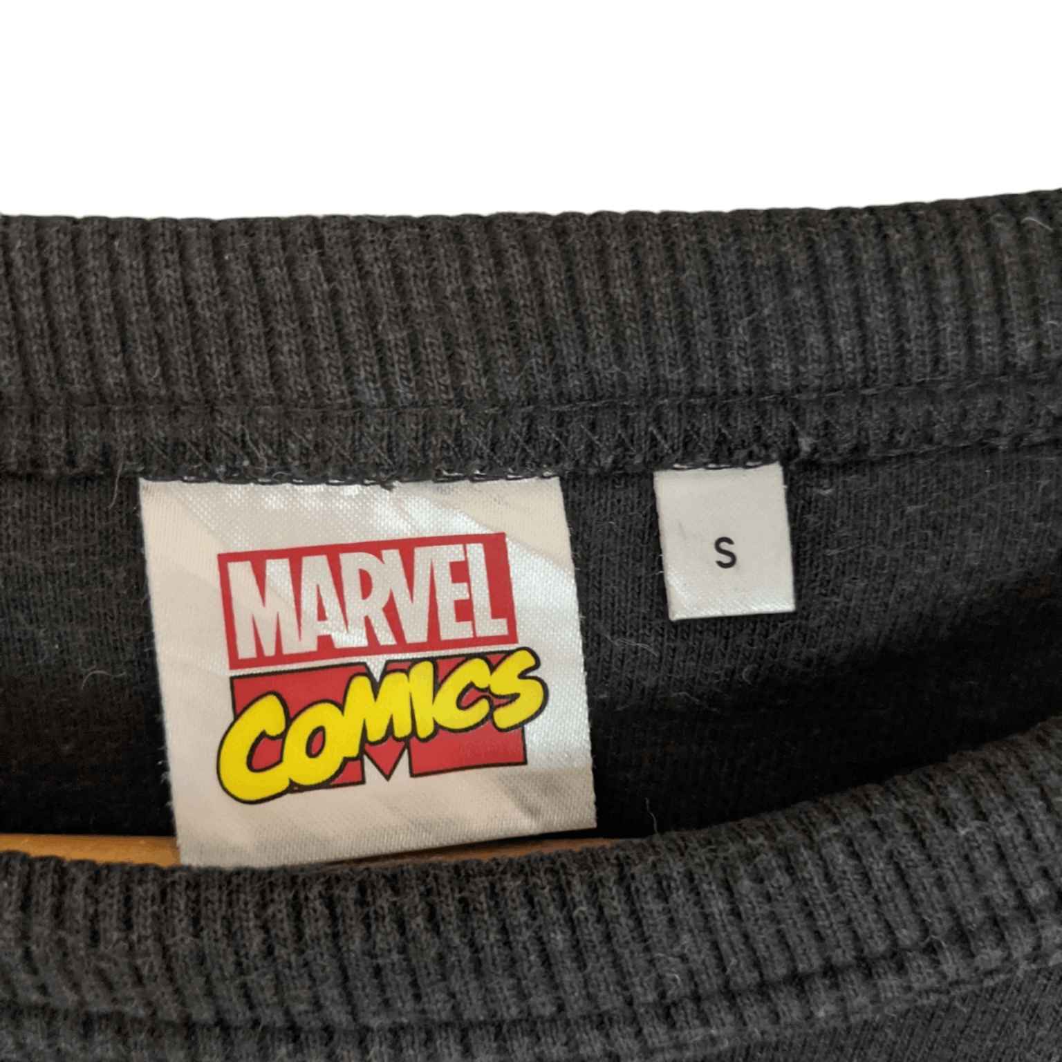 Japanese Brand × Marvel Comics MARVEL Sidetape Crewneck Jumper Sweatshirt Size US S / EU 44-46 / 1 - 7 Thumbnail