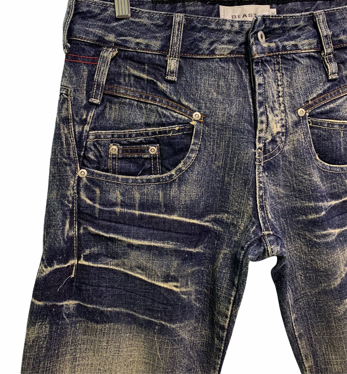 Japanese Brand Beast Japanese Brand Asid Wash Denim Size US 32 / EU 48 - 15 Thumbnail