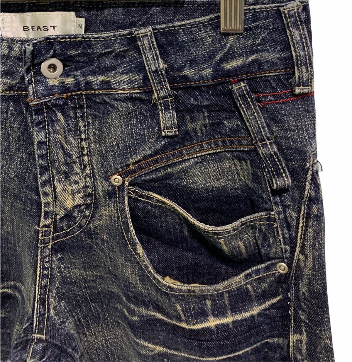 Japanese Brand Beast Japanese Brand Asid Wash Denim Size US 32 / EU 48 - 14 Thumbnail