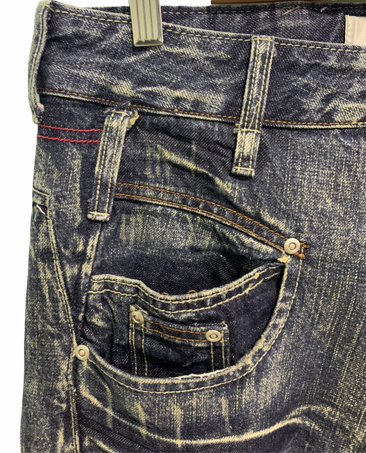 Japanese Brand Beast Japanese Brand Asid Wash Denim Size US 32 / EU 48 - 12 Thumbnail