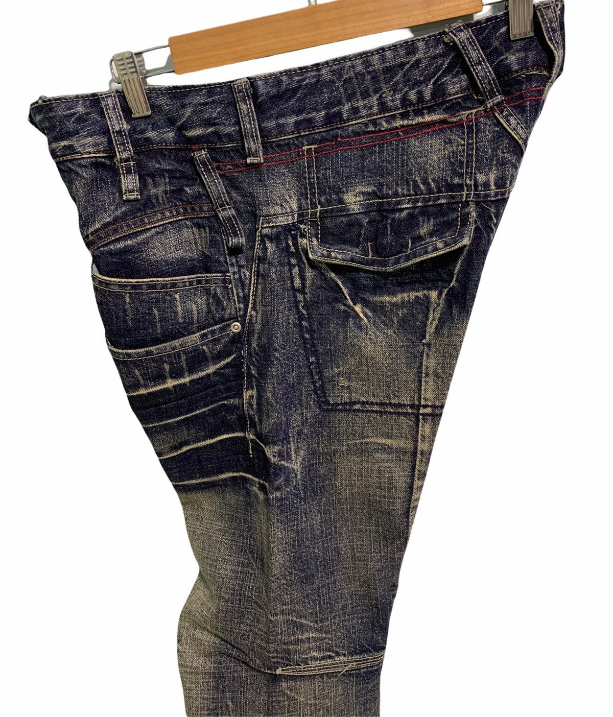 Japanese Brand Beast Japanese Brand Asid Wash Denim Size US 32 / EU 48 - 9 Thumbnail