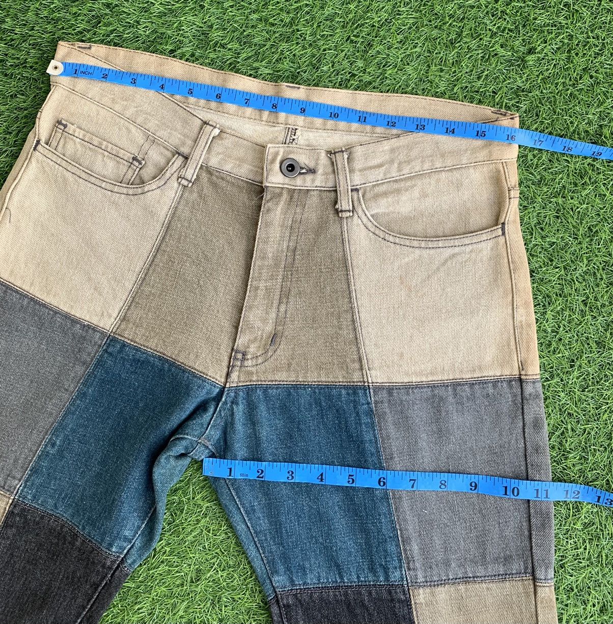 Japanese Brand Vintage JapaneseBrand Rupert EDGE Patchwork Denim Pant Size US 32 / EU 48 - 15 Thumbnail