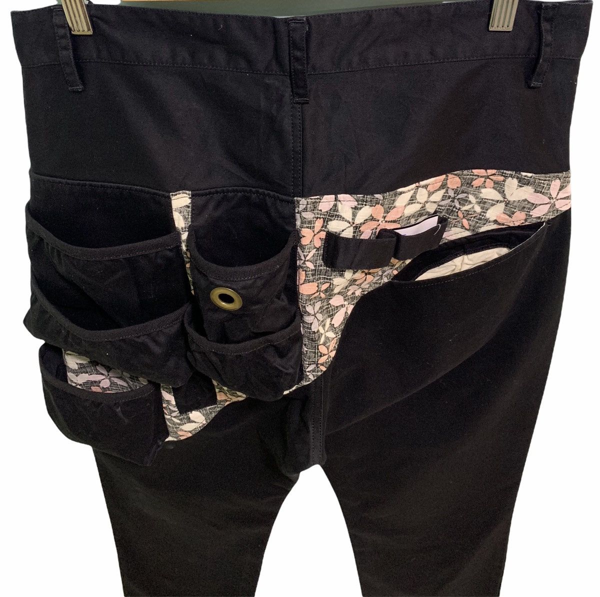 Japanese Brand Avant-garde Gemstone Multiple Pocket Pants Size US 32 / EU 48 - 5 Thumbnail