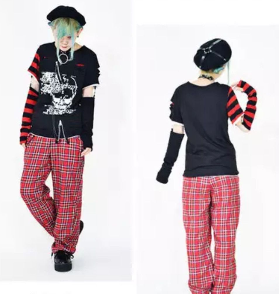 AC/DC × Japanese Brand ACDC RAG Asymmetrical Long Sleeve T-Shirt Size US M / EU 48-50 / 2 - 1 Thumbnail