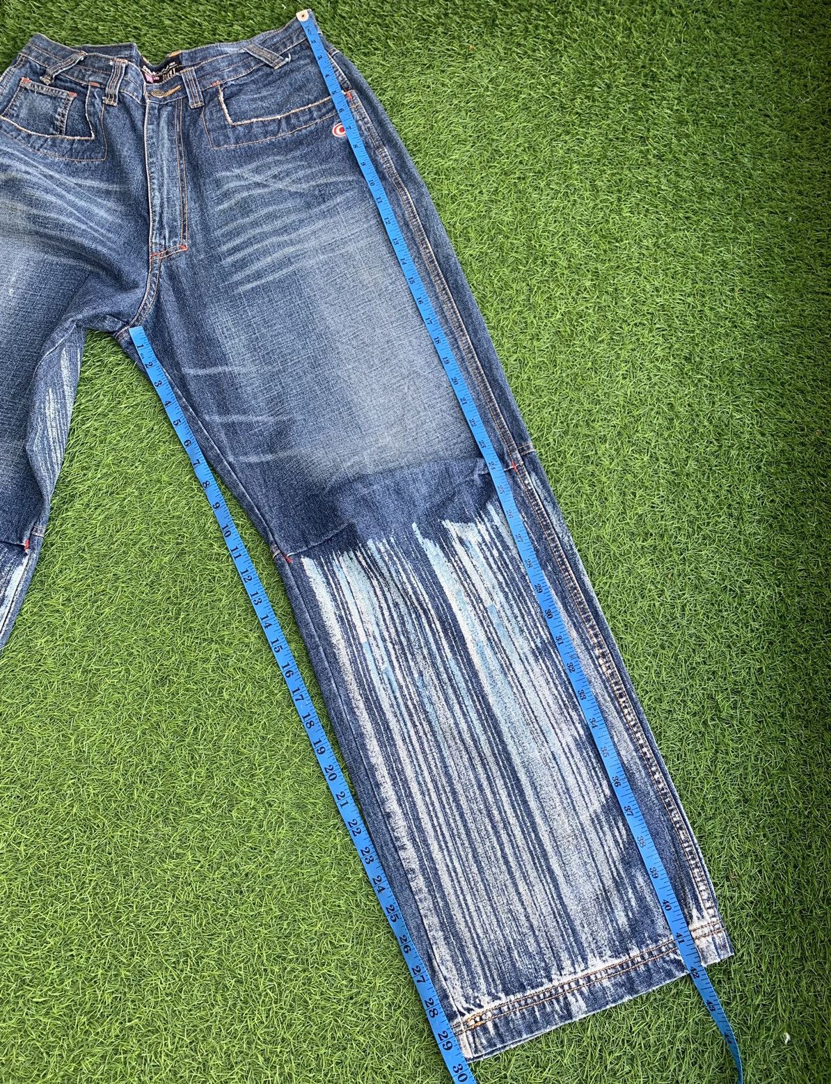 Japanese Brand Vintage Conart Skateboard Brush Painter Denim Pant Size US 32 / EU 48 - 17 Thumbnail