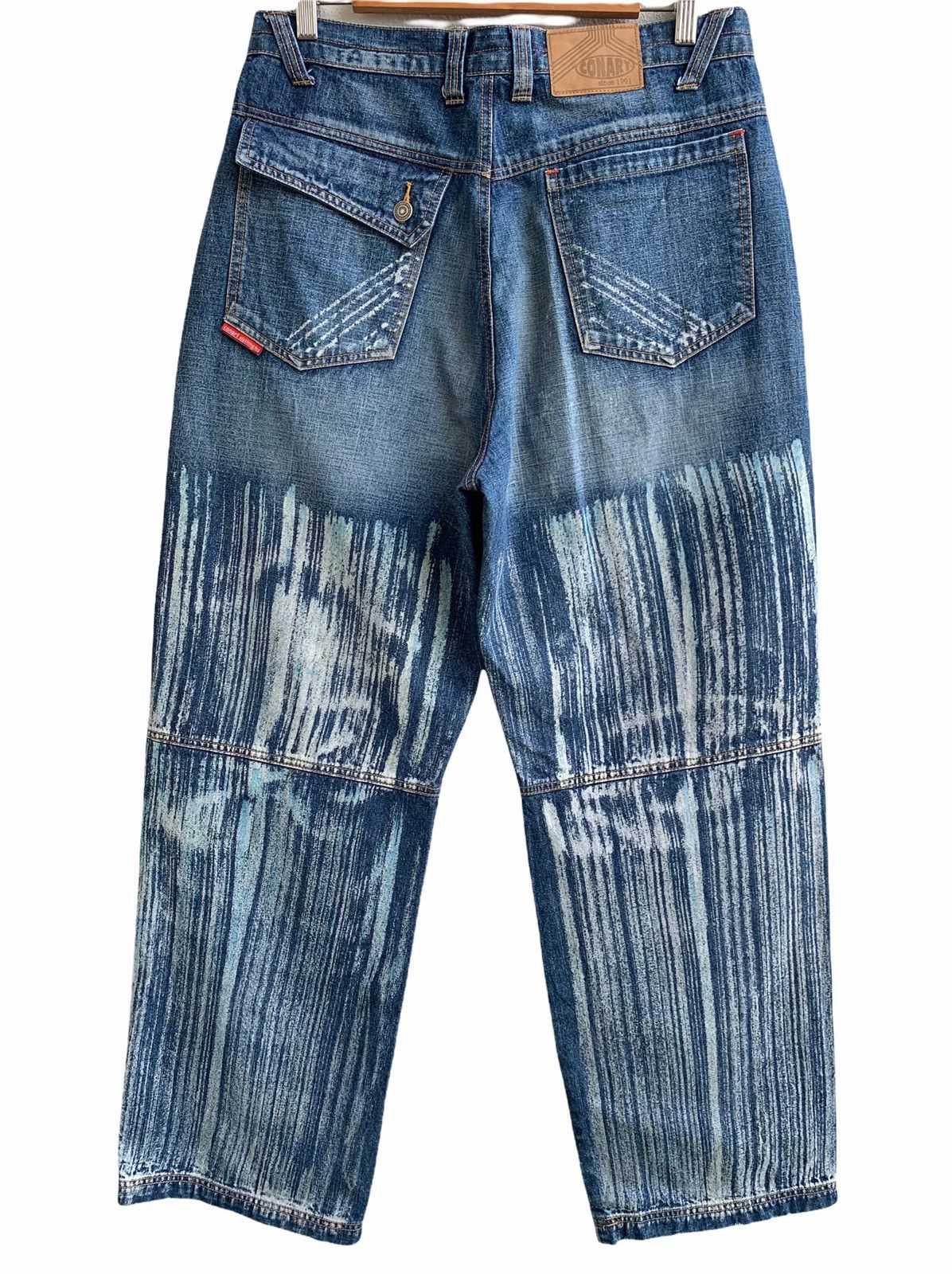 Japanese Brand Vintage Conart Skateboard Brush Painter Denim Pant Size US 32 / EU 48 - 2 Thumbnail