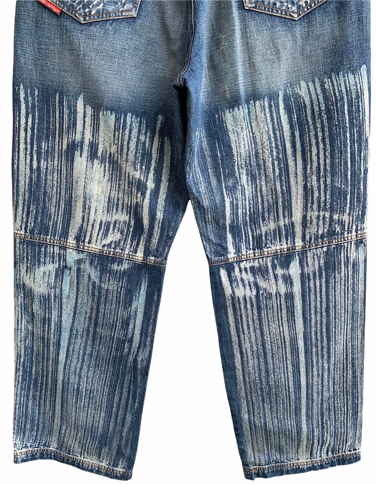 Japanese Brand Vintage Conart Skateboard Brush Painter Denim Pant Size US 32 / EU 48 - 7 Thumbnail