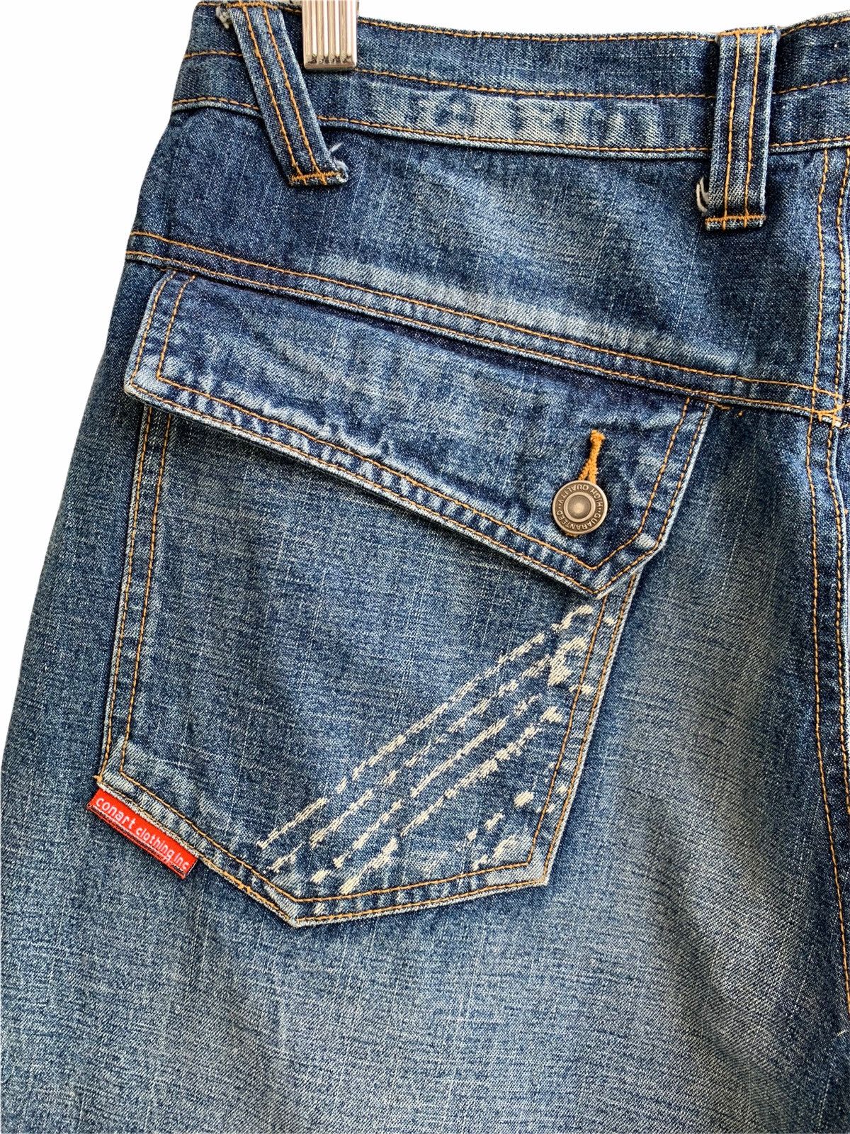 Japanese Brand Vintage Conart Skateboard Brush Painter Denim Pant Size US 32 / EU 48 - 10 Thumbnail