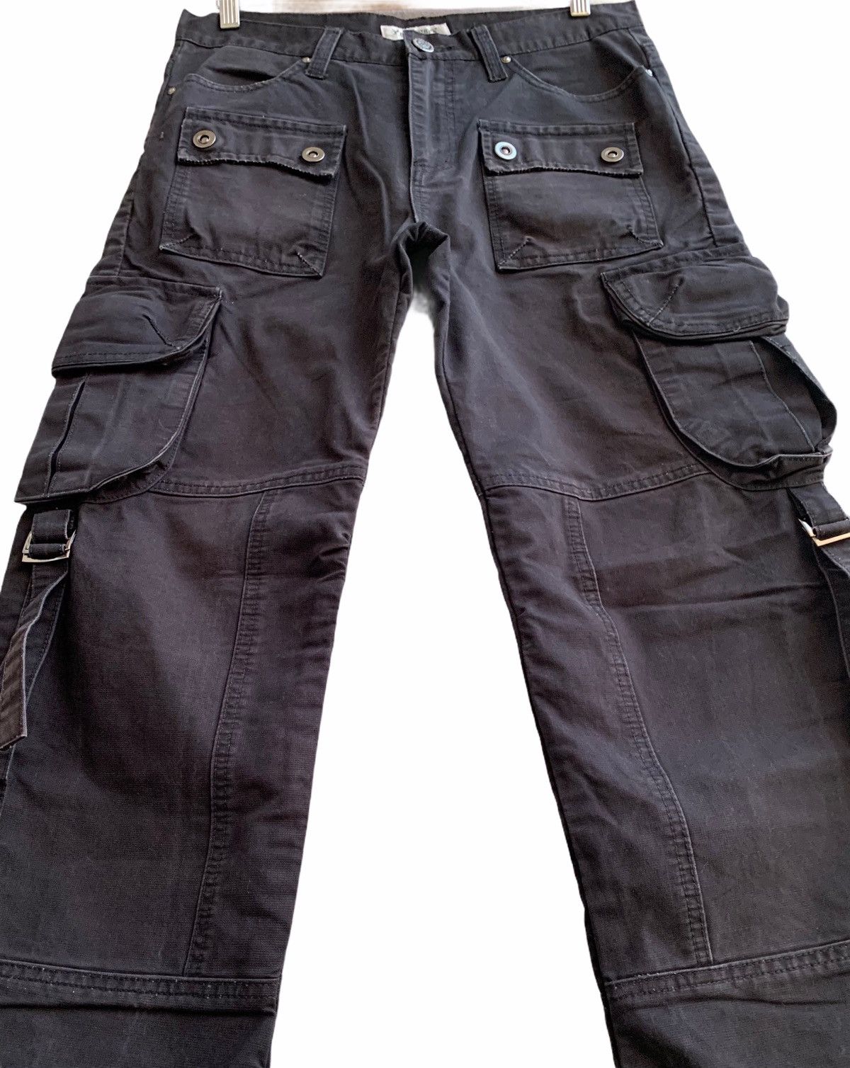 Japanese Brand Styled Multiple Pocket Lowbox Japane Brands Cargo Pants Size US 32 / EU 48 - 8 Thumbnail
