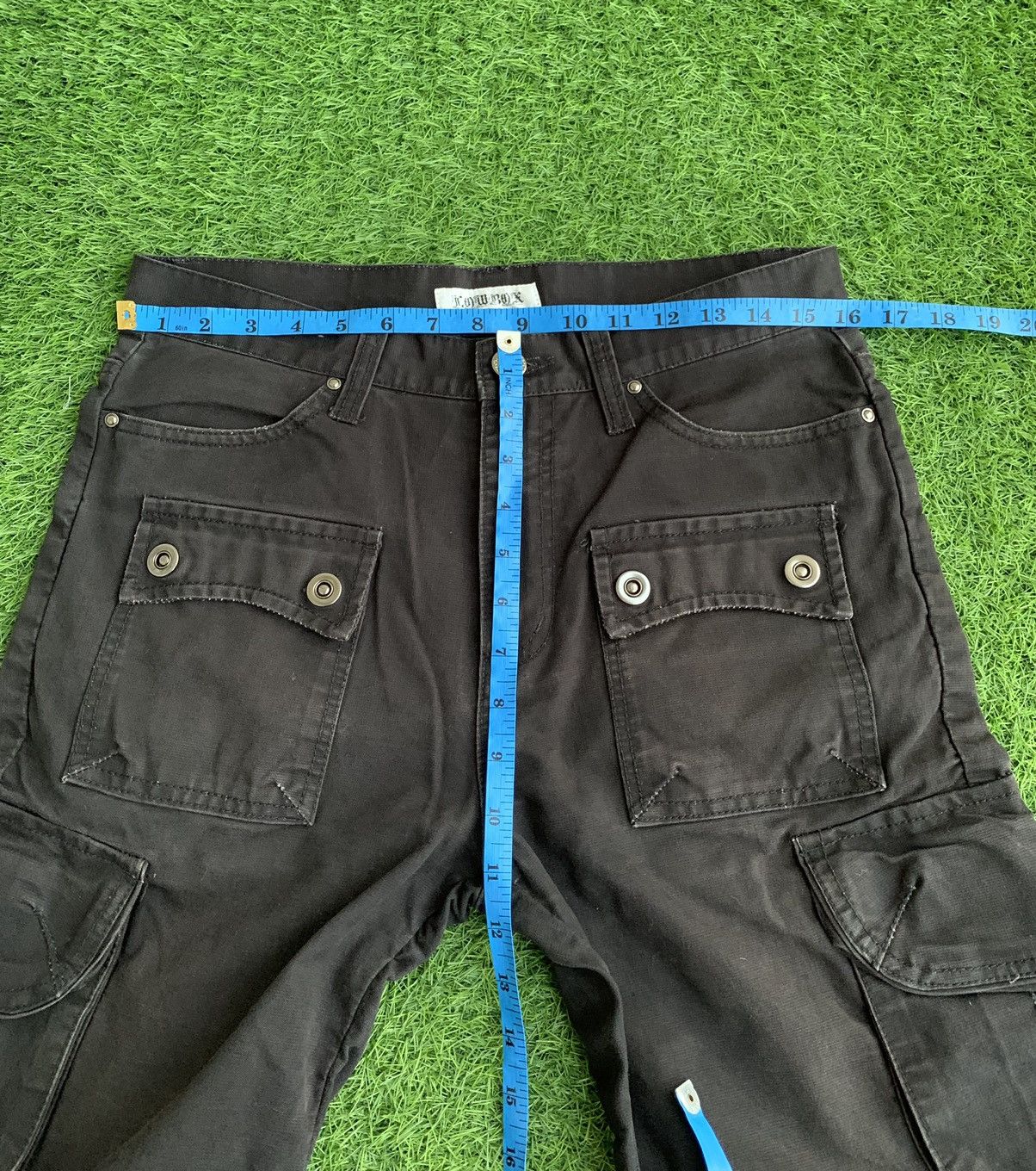Japanese Brand Styled Multiple Pocket Lowbox Japane Brands Cargo Pants Size US 32 / EU 48 - 12 Thumbnail