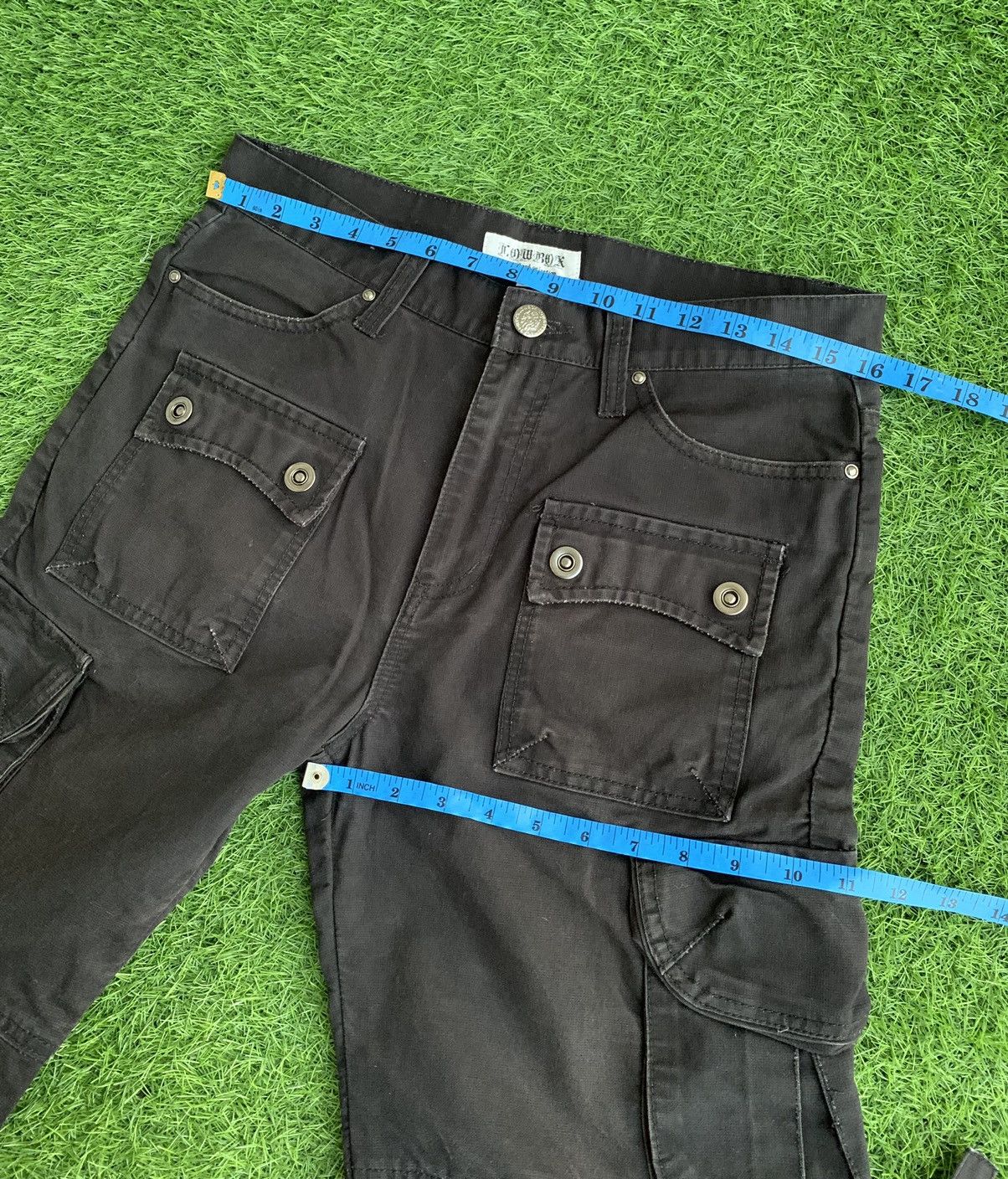 Japanese Brand Styled Multiple Pocket Lowbox Japane Brands Cargo Pants Size US 32 / EU 48 - 16 Thumbnail