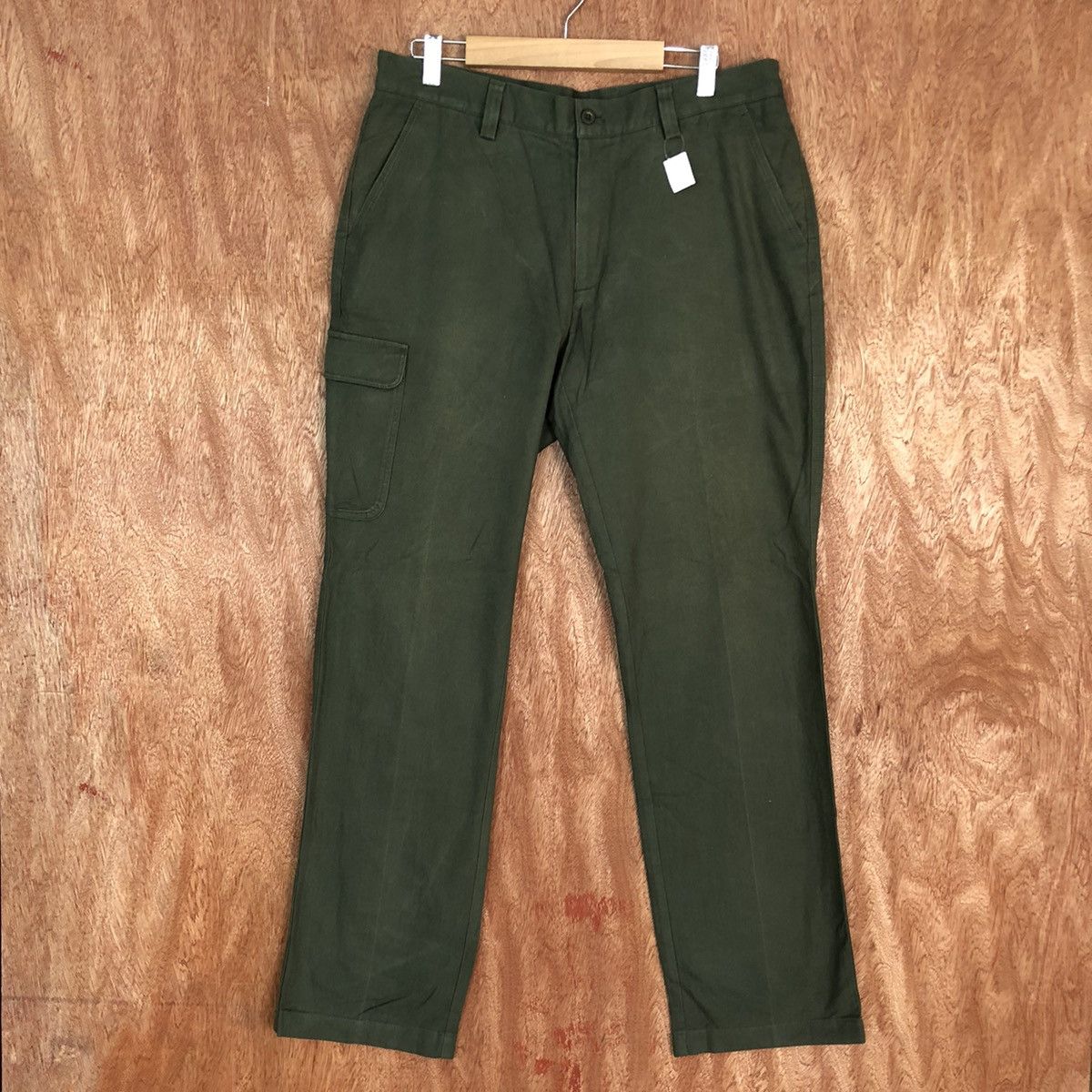 Adidas DL Adidas Green Multipocket Cargo Pants #2039 Size US 33 - 1 Thumbnail