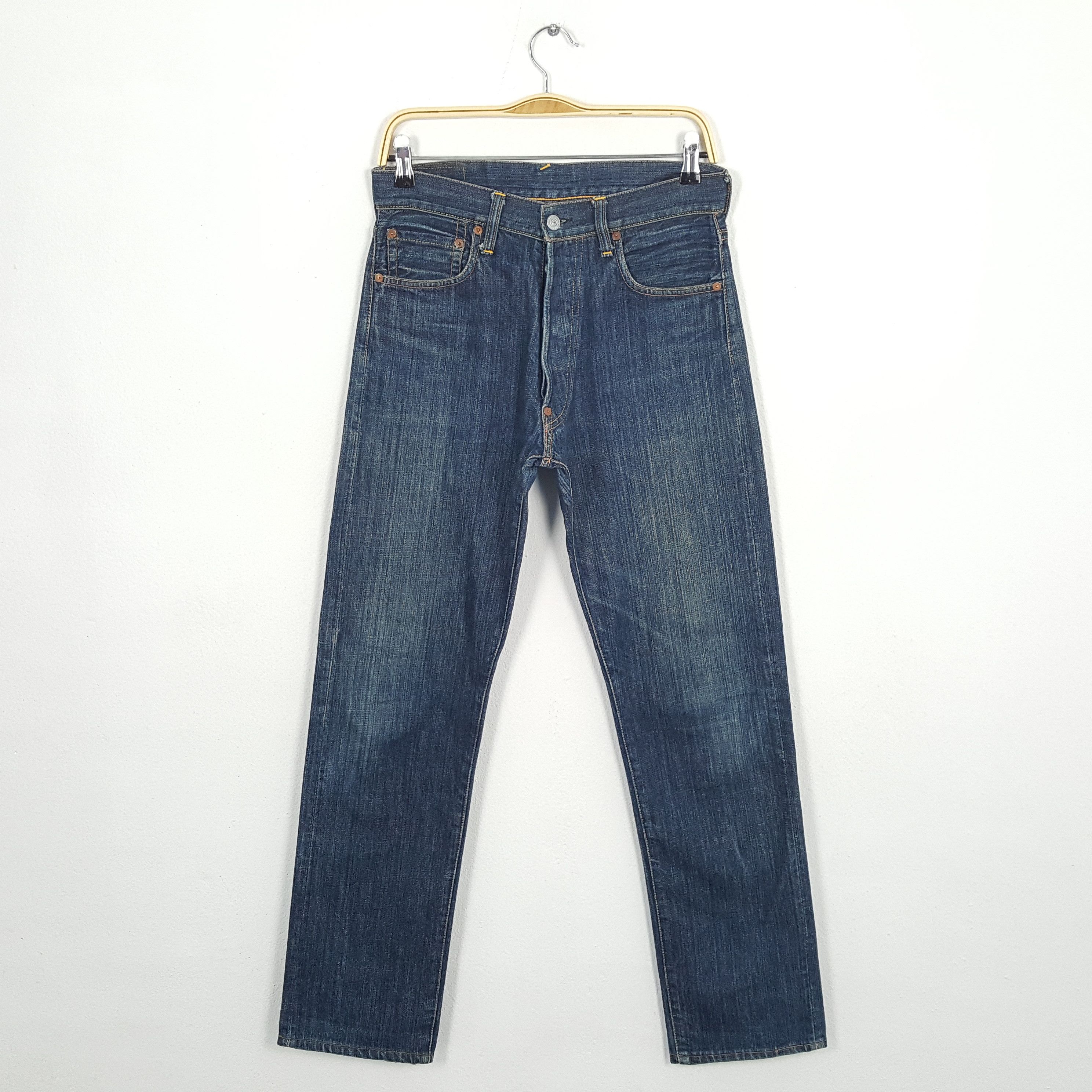 Evisu × Japanese Brand × Vintage Vintage EVISU Japanese Brand Daicock Custom Denim Jeans Size US 30 / EU 46 - 4 Thumbnail