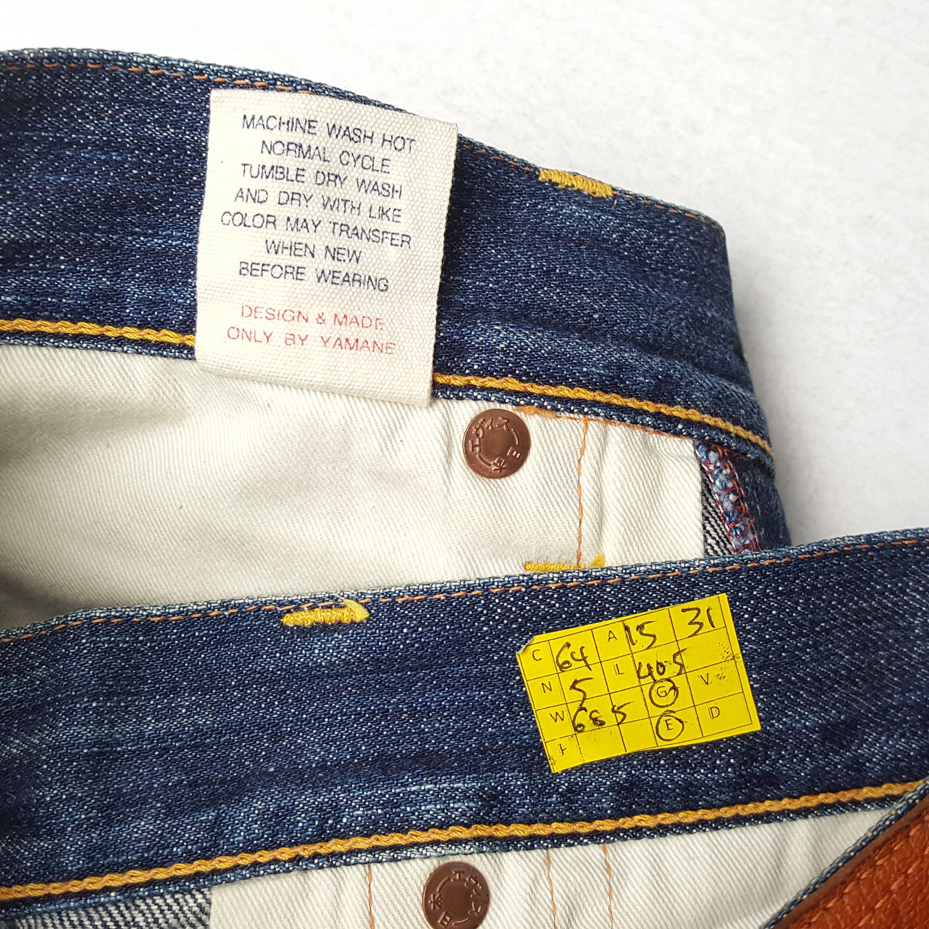 Evisu × Japanese Brand × Vintage Vintage EVISU Japanese Brand Daicock Custom Denim Jeans Size US 30 / EU 46 - 13 Thumbnail