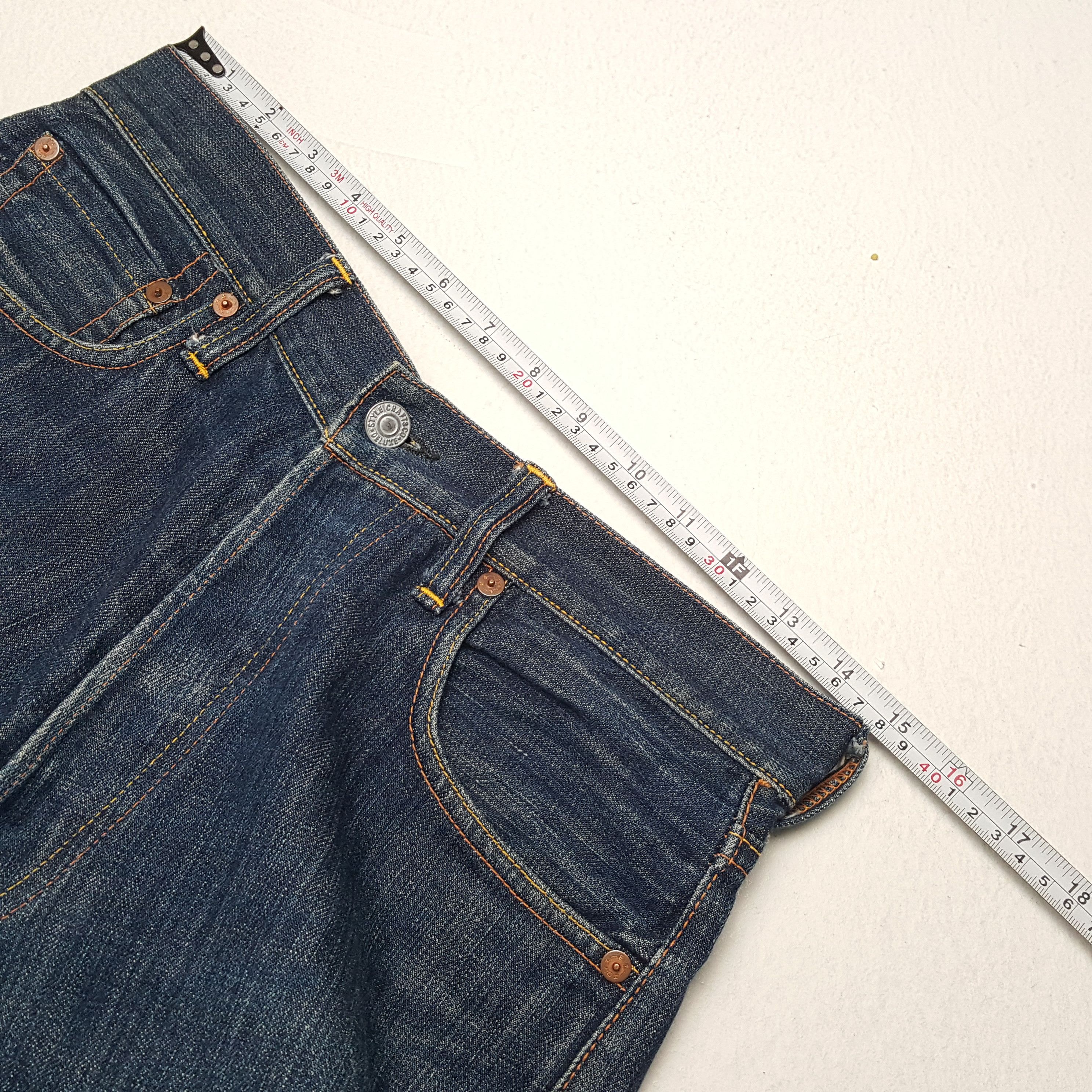 Evisu × Japanese Brand × Vintage Vintage EVISU Japanese Brand Daicock Custom Denim Jeans Size US 30 / EU 46 - 7 Thumbnail