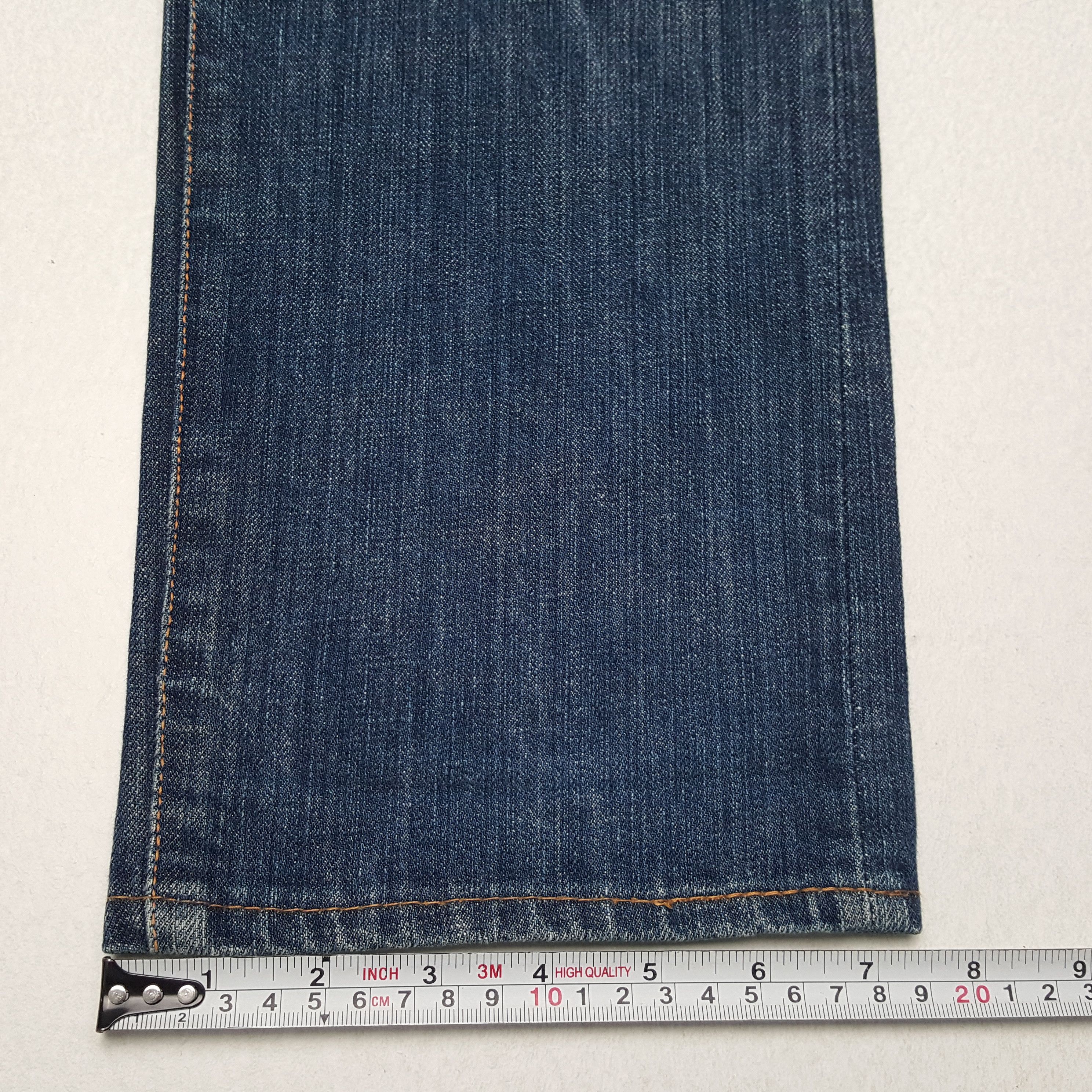 Evisu × Japanese Brand × Vintage Vintage EVISU Japanese Brand Daicock Custom Denim Jeans Size US 30 / EU 46 - 11 Thumbnail