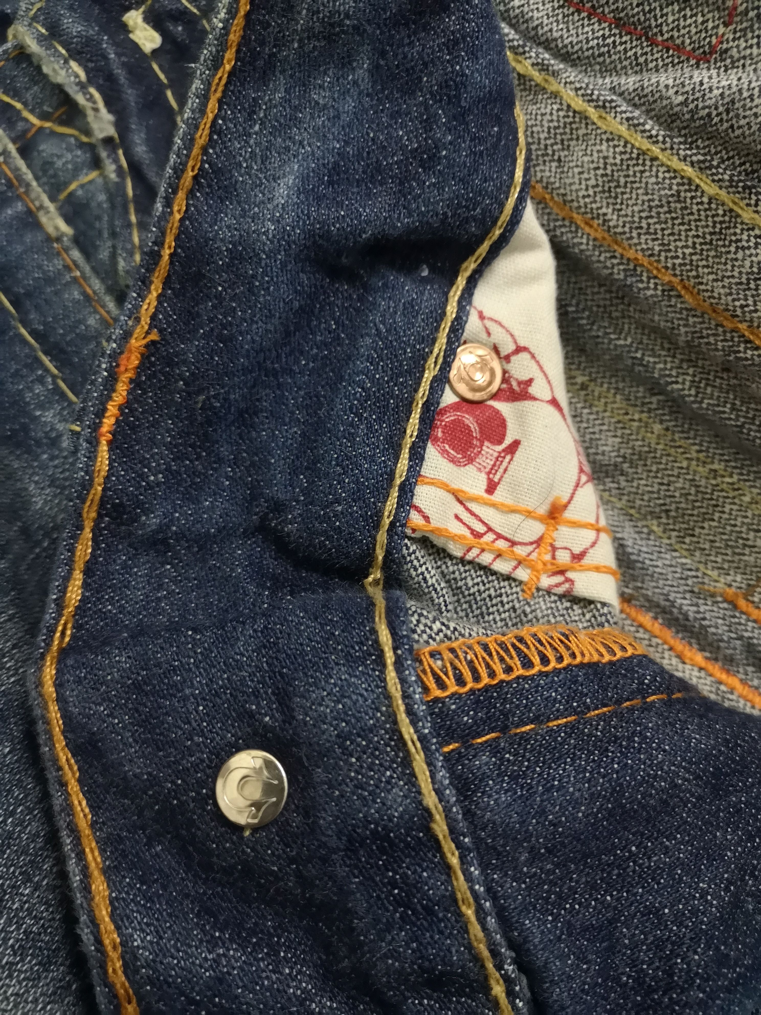 True Religion Rare True Religion Tiger Embroidery Denim Jeans Size US 36 / EU 52 - 10 Thumbnail