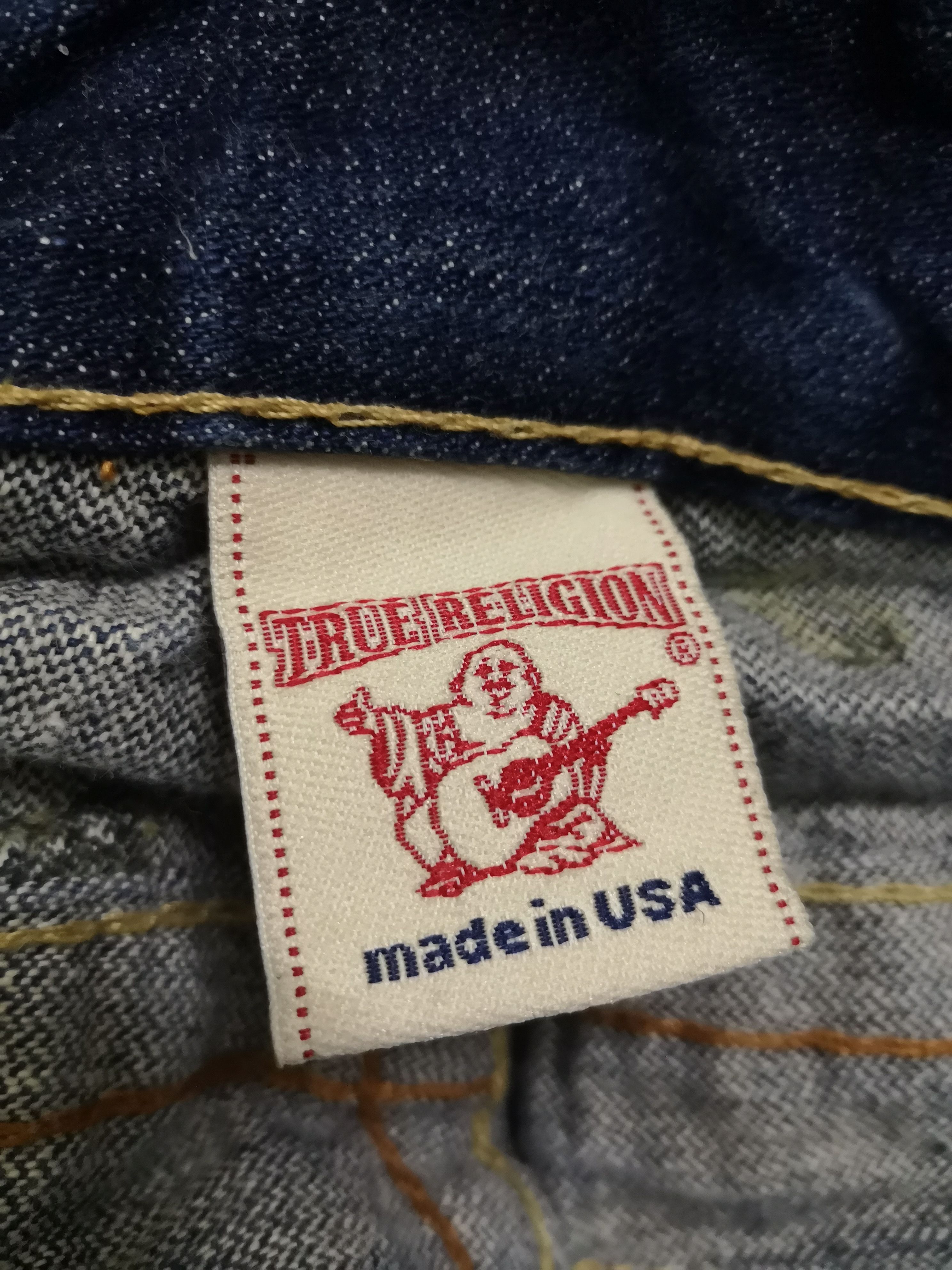 True Religion Rare True Religion Tiger Embroidery Denim Jeans Size US 36 / EU 52 - 11 Thumbnail