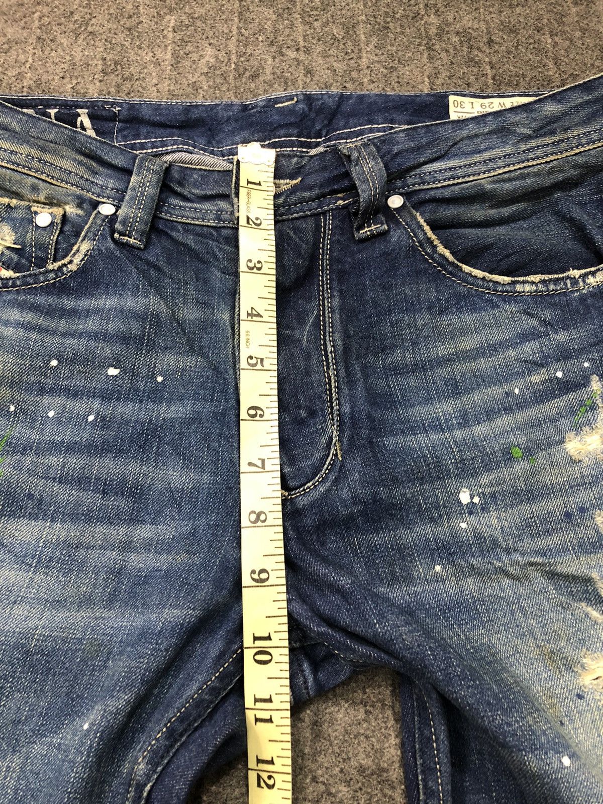 Diesel Vintage Diesel Larkee T DNA Dirty New Age Made in Italy Size US 30 / EU 46 - 12 Thumbnail