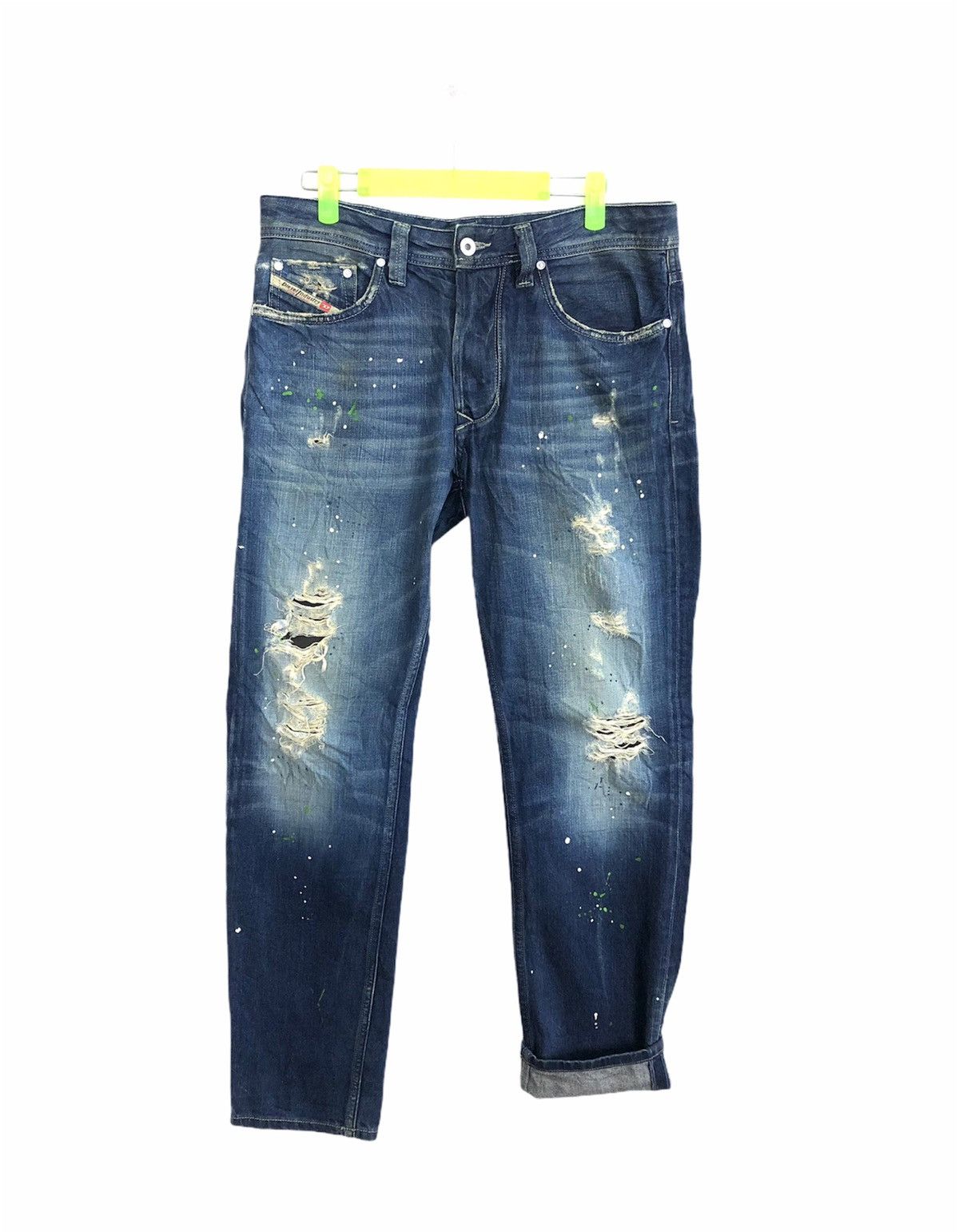 Diesel Vintage Diesel Larkee T DNA Dirty New Age Made in Italy Size US 30 / EU 46 - 1 Thumbnail