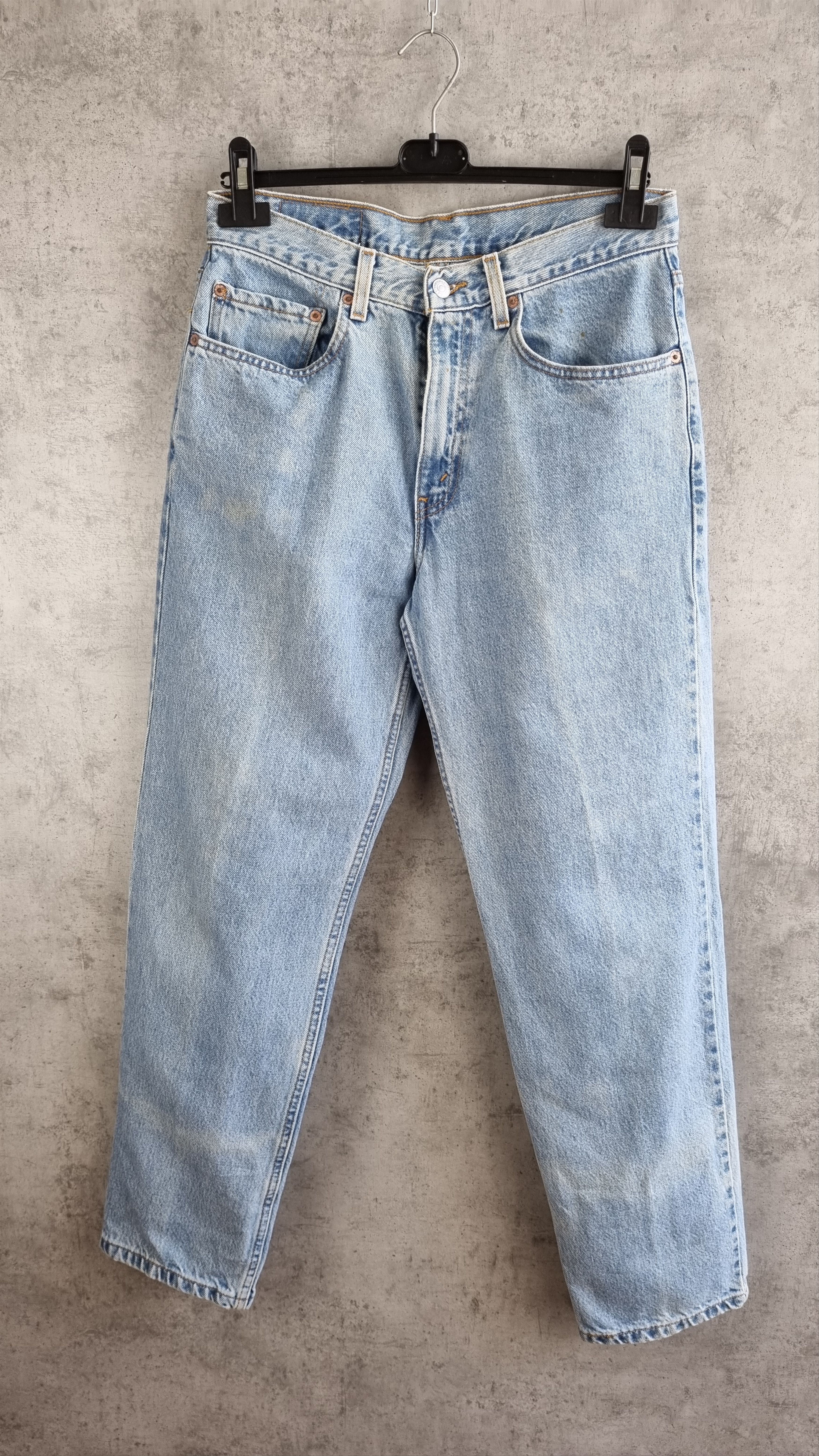 Levi's × Levi's Vintage Clothing Levis 550 faded light blue relaxed fit vintage jeans Size US 32 / EU 48 - 3 Thumbnail