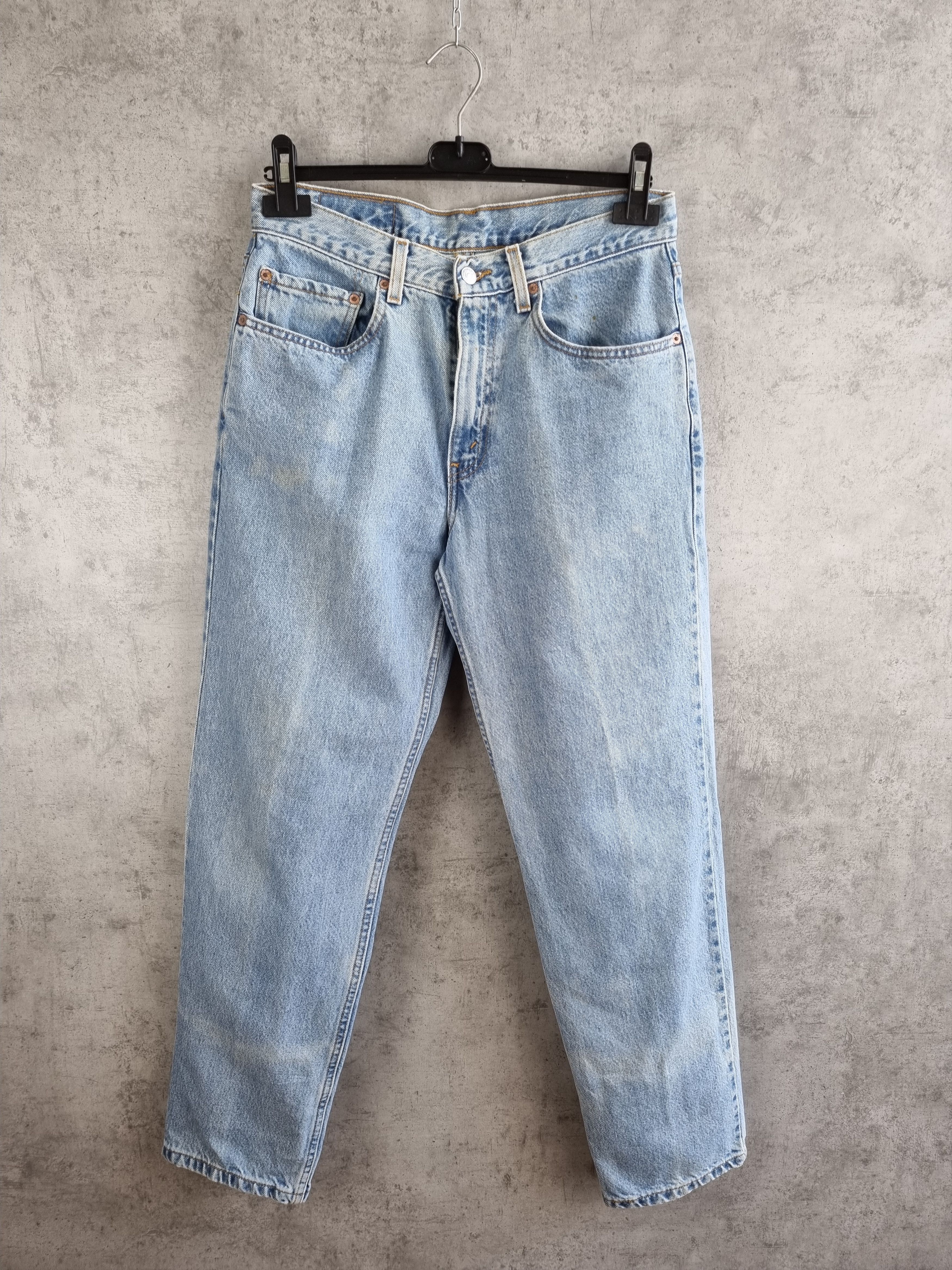 Levi's × Levi's Vintage Clothing Levis 550 faded light blue relaxed fit vintage jeans Size US 32 / EU 48 - 8 Thumbnail