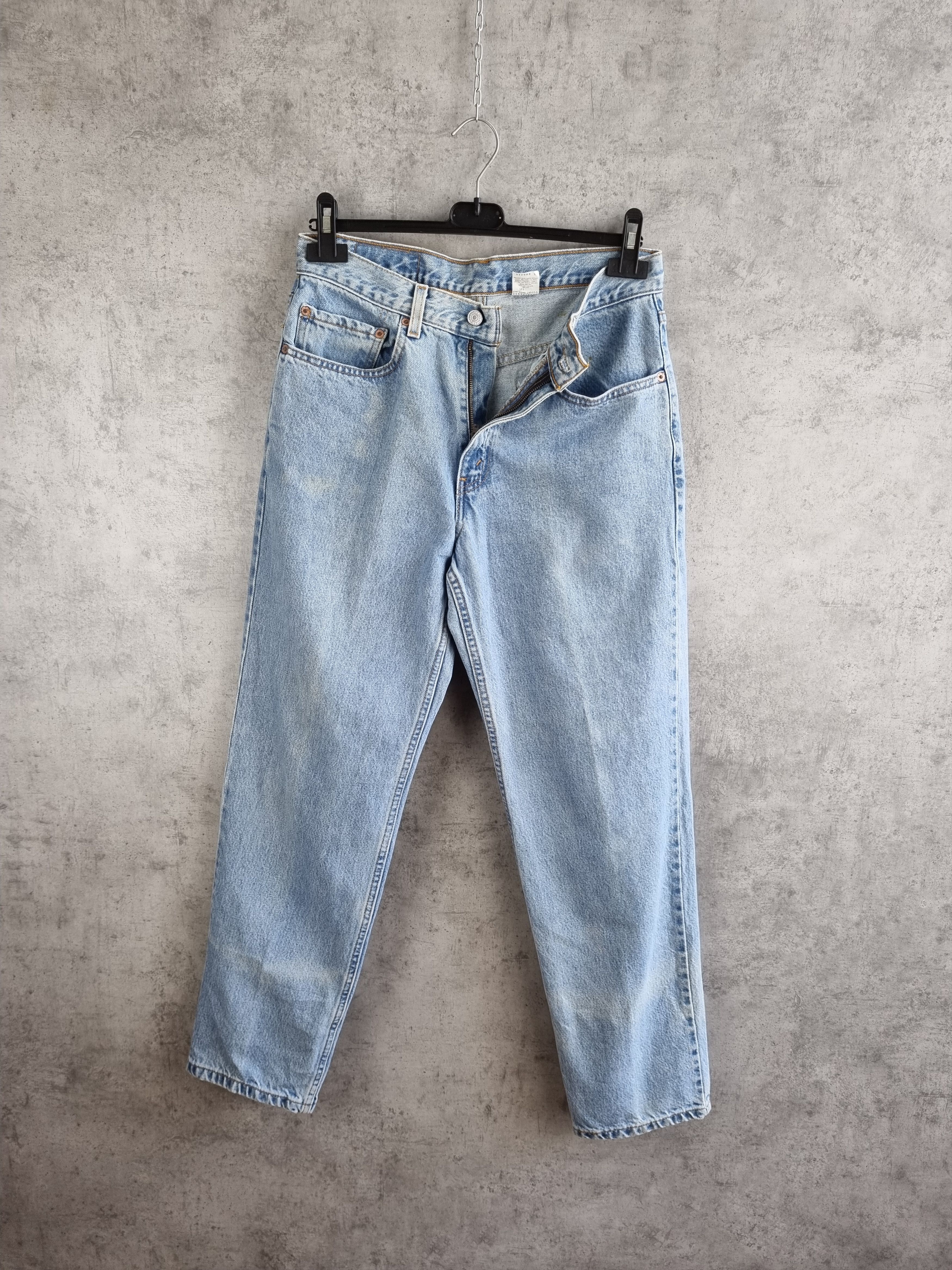 Levi's × Levi's Vintage Clothing Levis 550 faded light blue relaxed fit vintage jeans Size US 32 / EU 48 - 2 Thumbnail