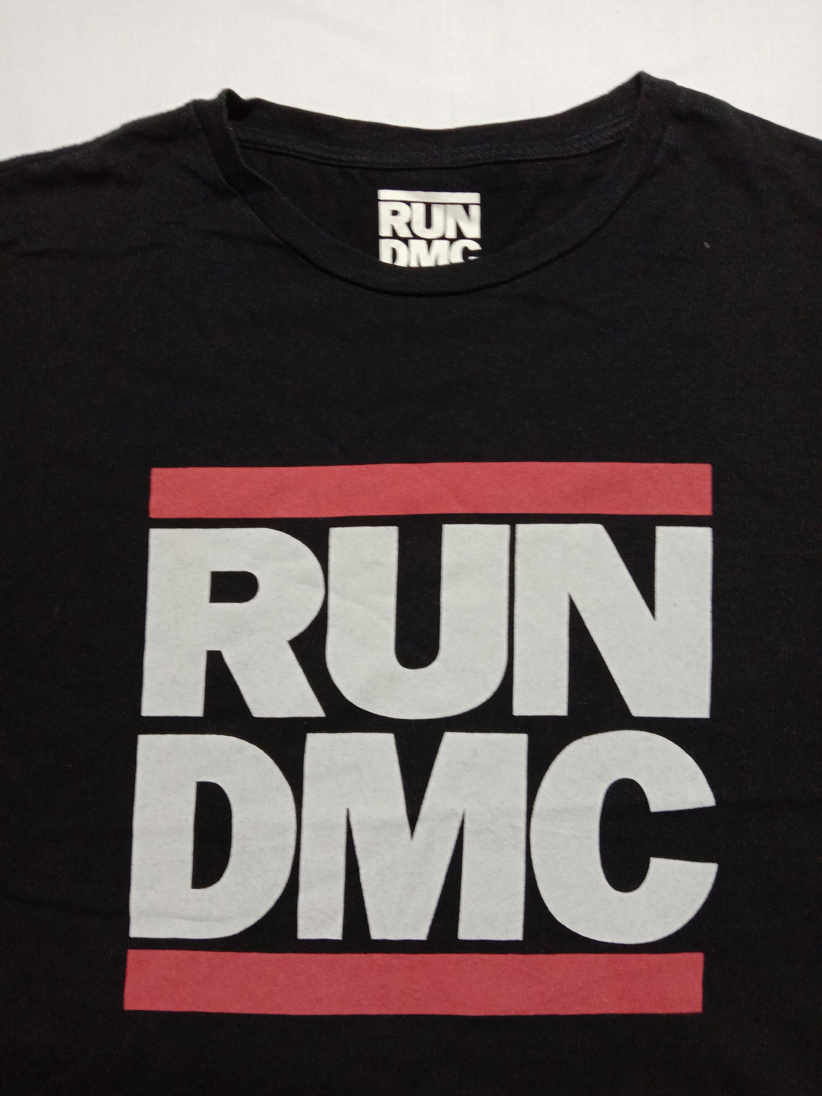 Band Tees RUN DMC Tee Band Rap Hip Hop Legend Size L / US 10 / IT 46 - 2 Thumbnail