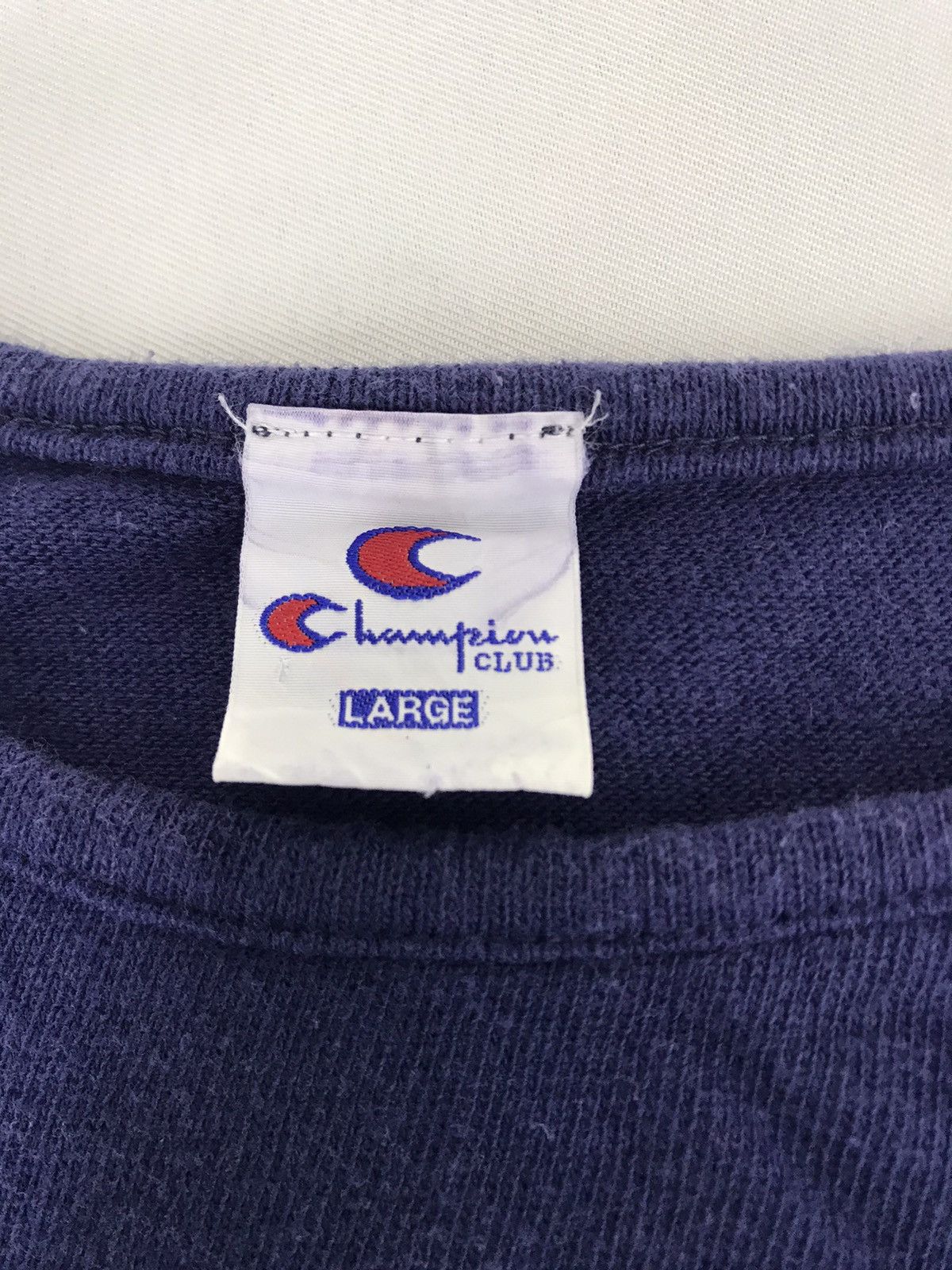 Champion Champion Club Long Sleeve Style Short Design Tee Tshirt Size L / US 10 / IT 46 - 4 Thumbnail
