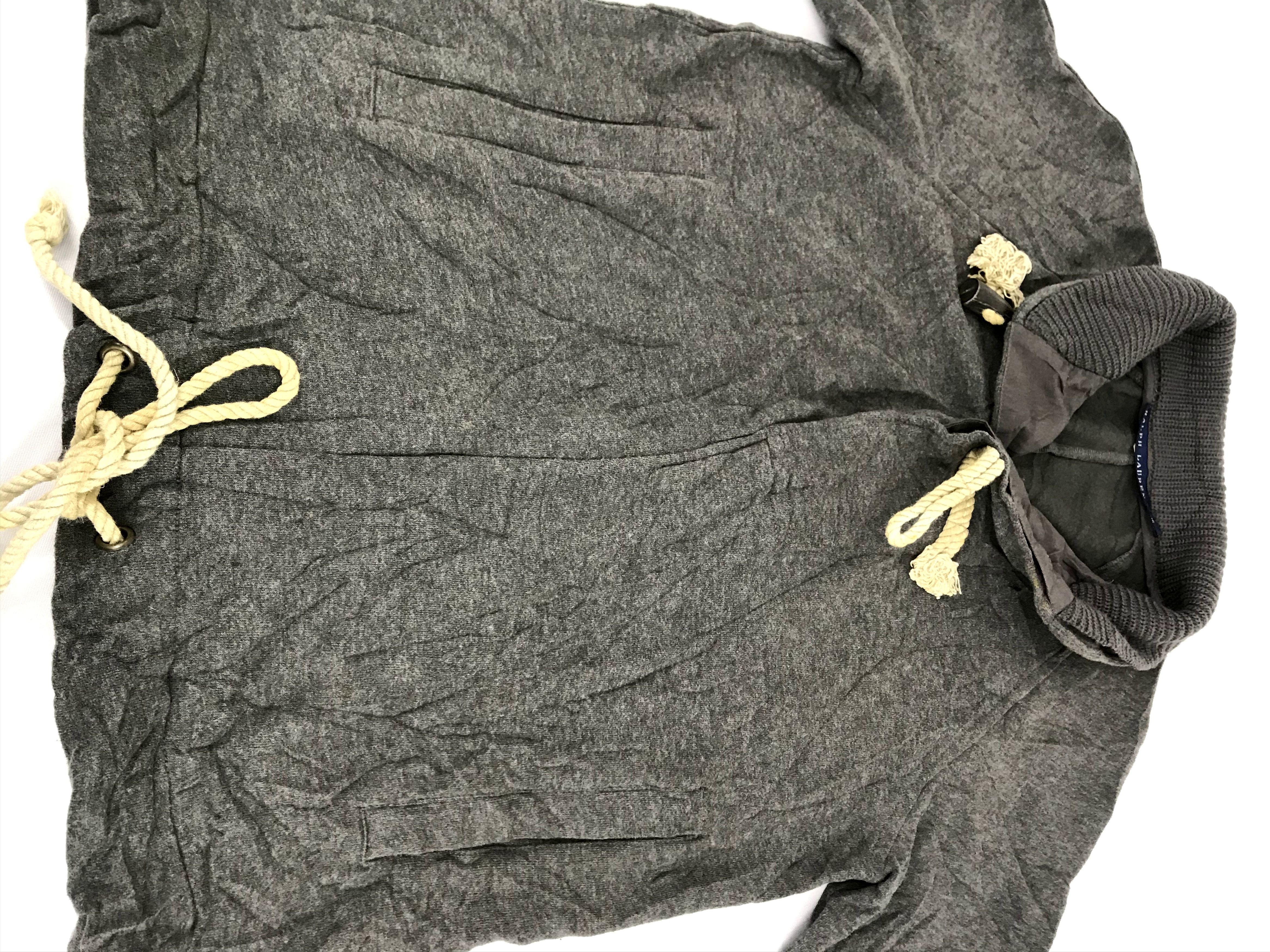 Ralph Lauren Vintage Ralph Lauren Sweatshirt Jacket Thin Sherpa Inner Size S / US 4 / IT 40 - 2 Thumbnail