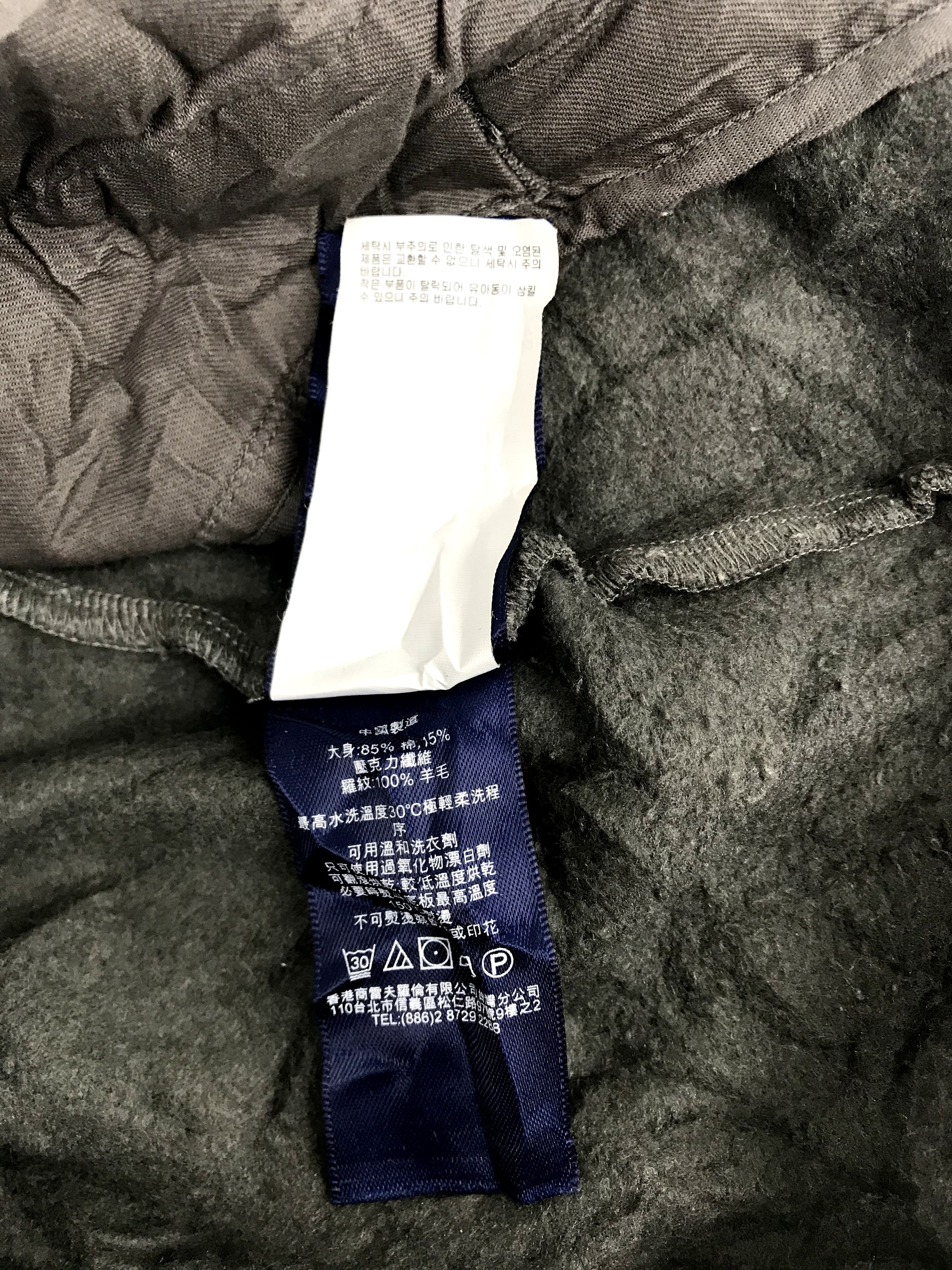Ralph Lauren Vintage Ralph Lauren Sweatshirt Jacket Thin Sherpa Inner Size S / US 4 / IT 40 - 7 Thumbnail
