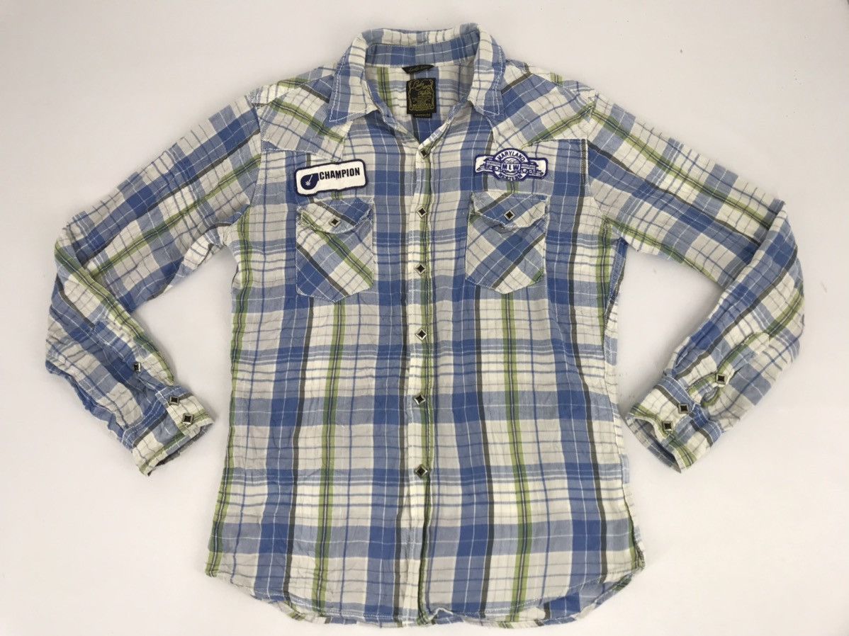 Japanese Brand Lucky Store Tailor Dramatico American Button Down Shirt Size US M / EU 48-50 / 2 - 1 Thumbnail