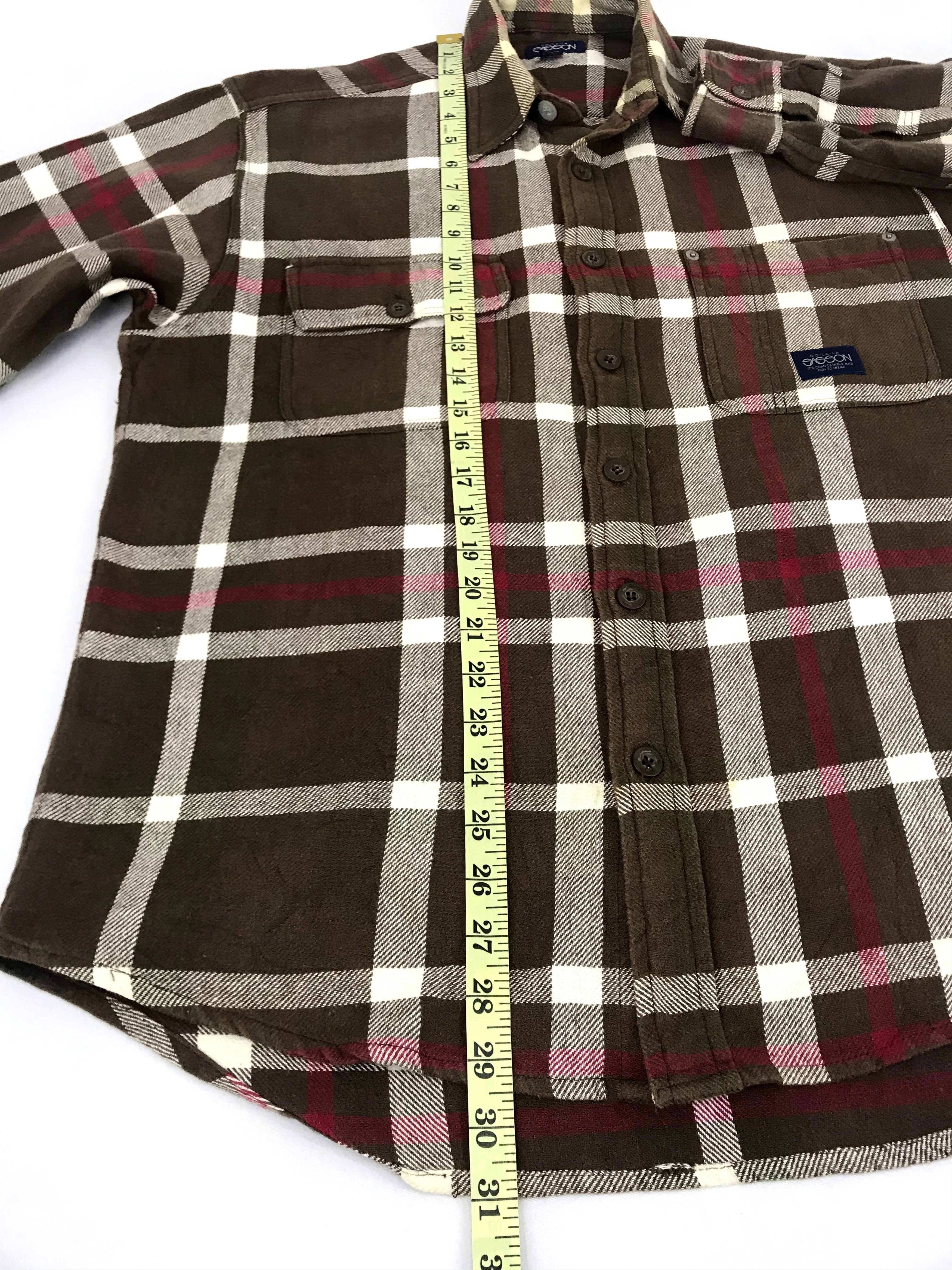 Flannel Vintage Oo La La Sasson Flannel Thick Shirt Button Down Size US XL / EU 56 / 4 - 11 Thumbnail