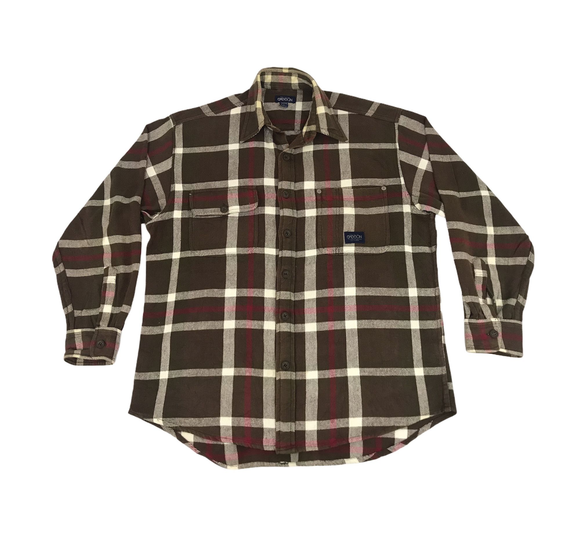 Flannel Vintage Oo La La Sasson Flannel Thick Shirt Button Down Size US XL / EU 56 / 4 - 1 Thumbnail