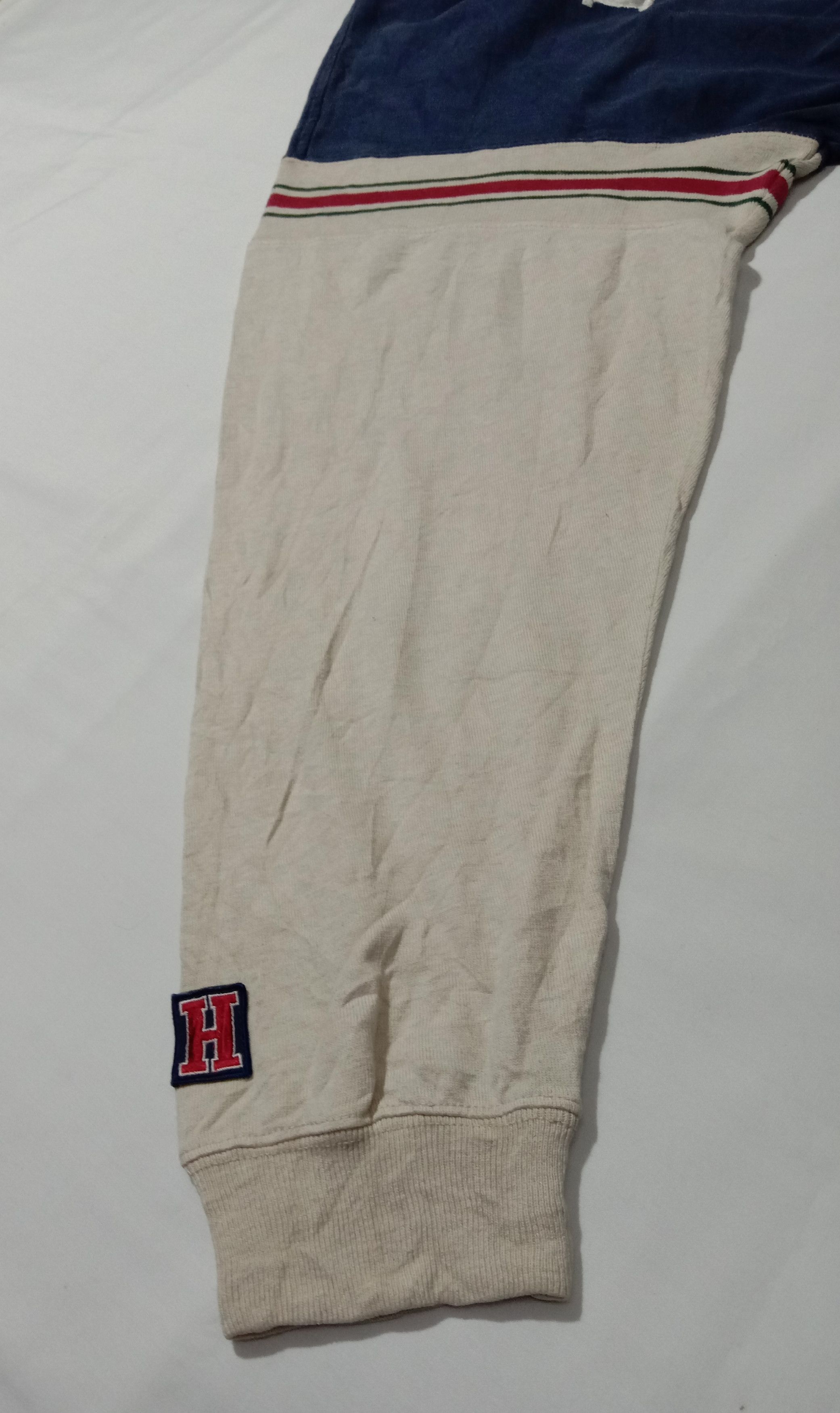 Tommy Hilfiger × Vintage Tommy Hilfiger Rugby Sweatshirt Hilfiger 088 Athletics Size US L / EU 52-54 / 3 - 3 Thumbnail
