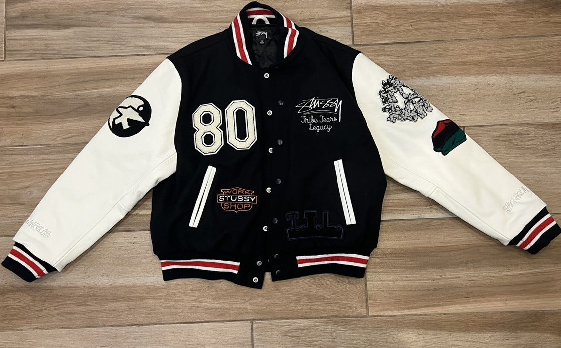 Stussy Stussy x DENIM TEARS Our Legacy Varsity Size Medium | Grailed