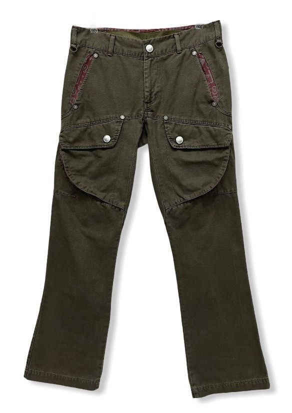 image of Steals! Vintage Cargo Bush Pants Travis Scott Style in Army Green, Men's (Size 31)