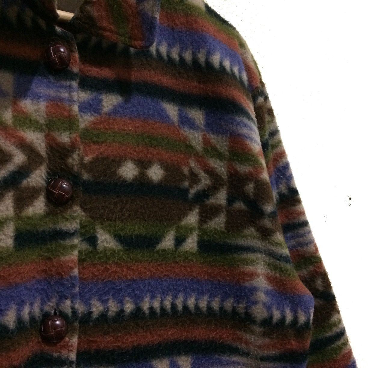 Aztech Mountain × Clover Canyon Vintage Clover Pigeon Fleece Jacket Navajo Mountain Size US L / EU 52-54 / 3 - 2 Thumbnail