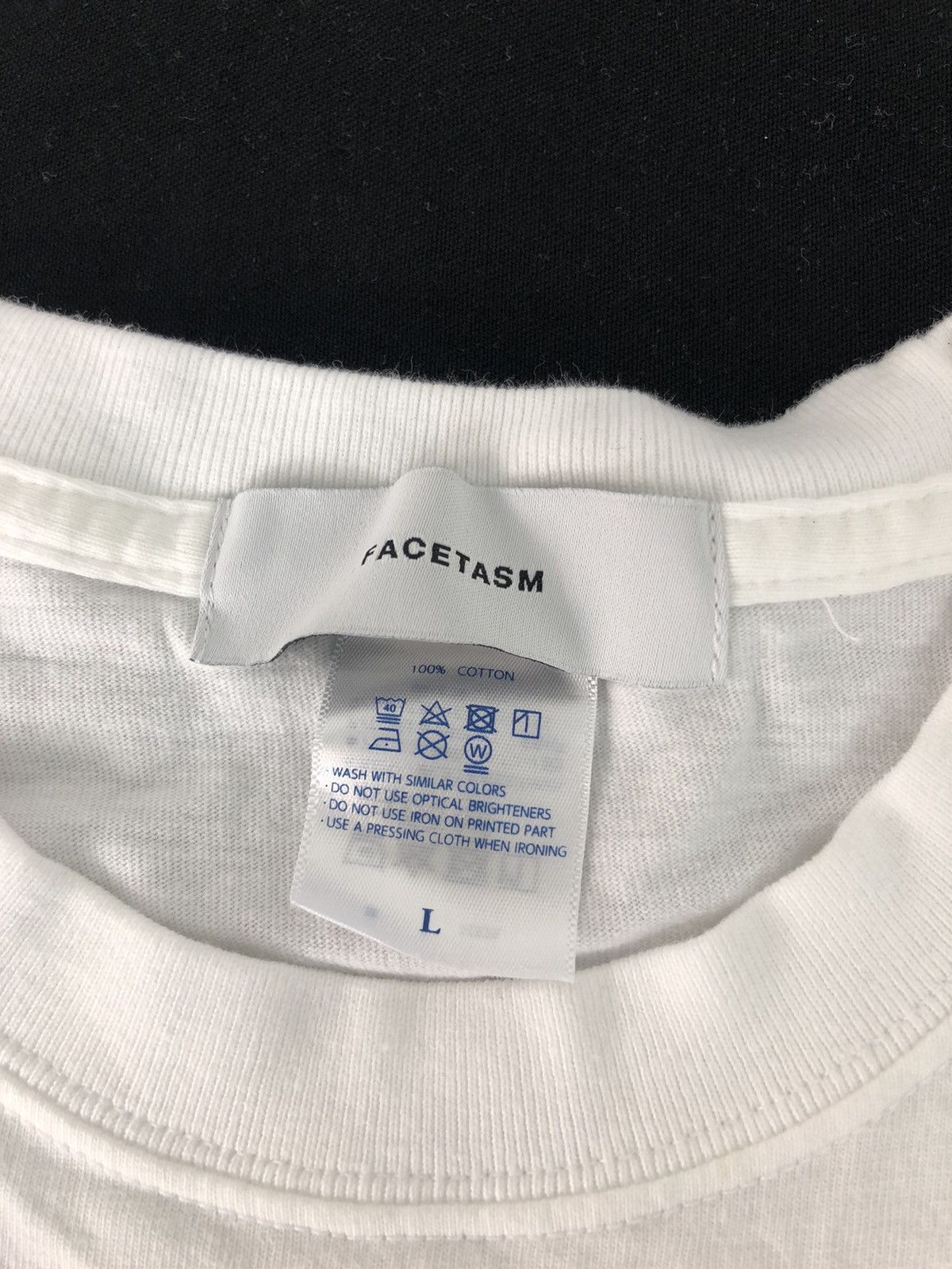 Facetasm × Japanese Brand Facetasm Spell Out Tee fits M/L Size US M / EU 48-50 / 2 - 3 Thumbnail
