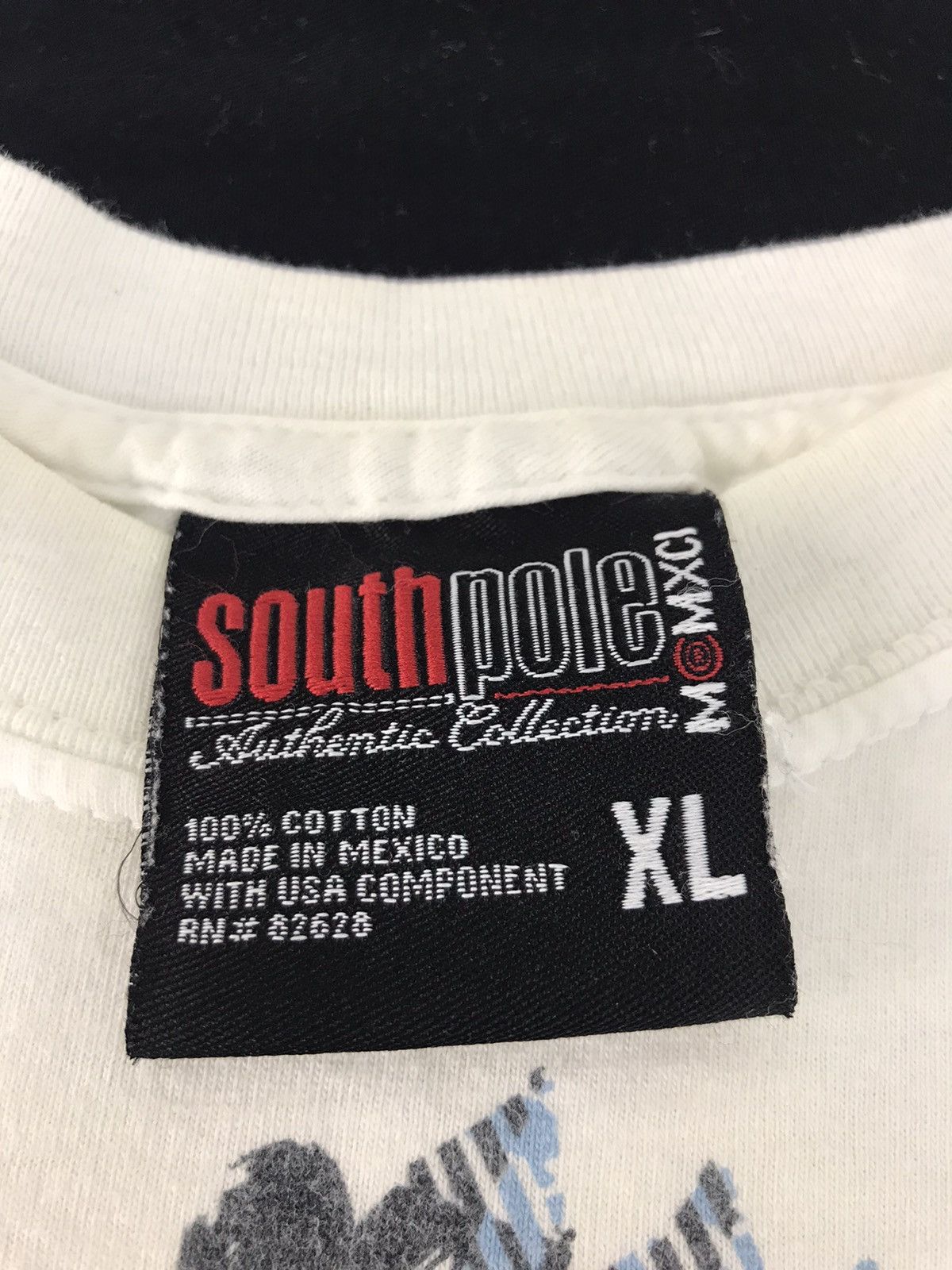 Southpole × Vintage Vintage South Pole MCMX0I Spell Out Tee Rap Size US XL / EU 56 / 4 - 3 Thumbnail