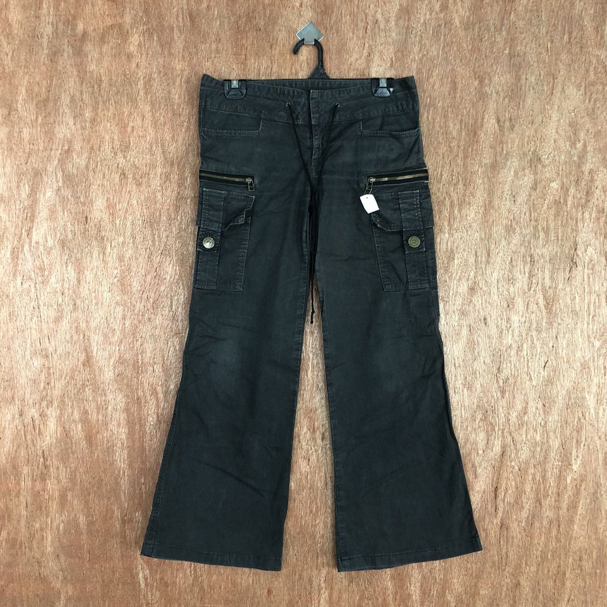 Japanese Brand DL Pinky & Dianne girl multipocket cargo utility pants #2045 Size 28" / US 6 / IT 42 - 1 Thumbnail